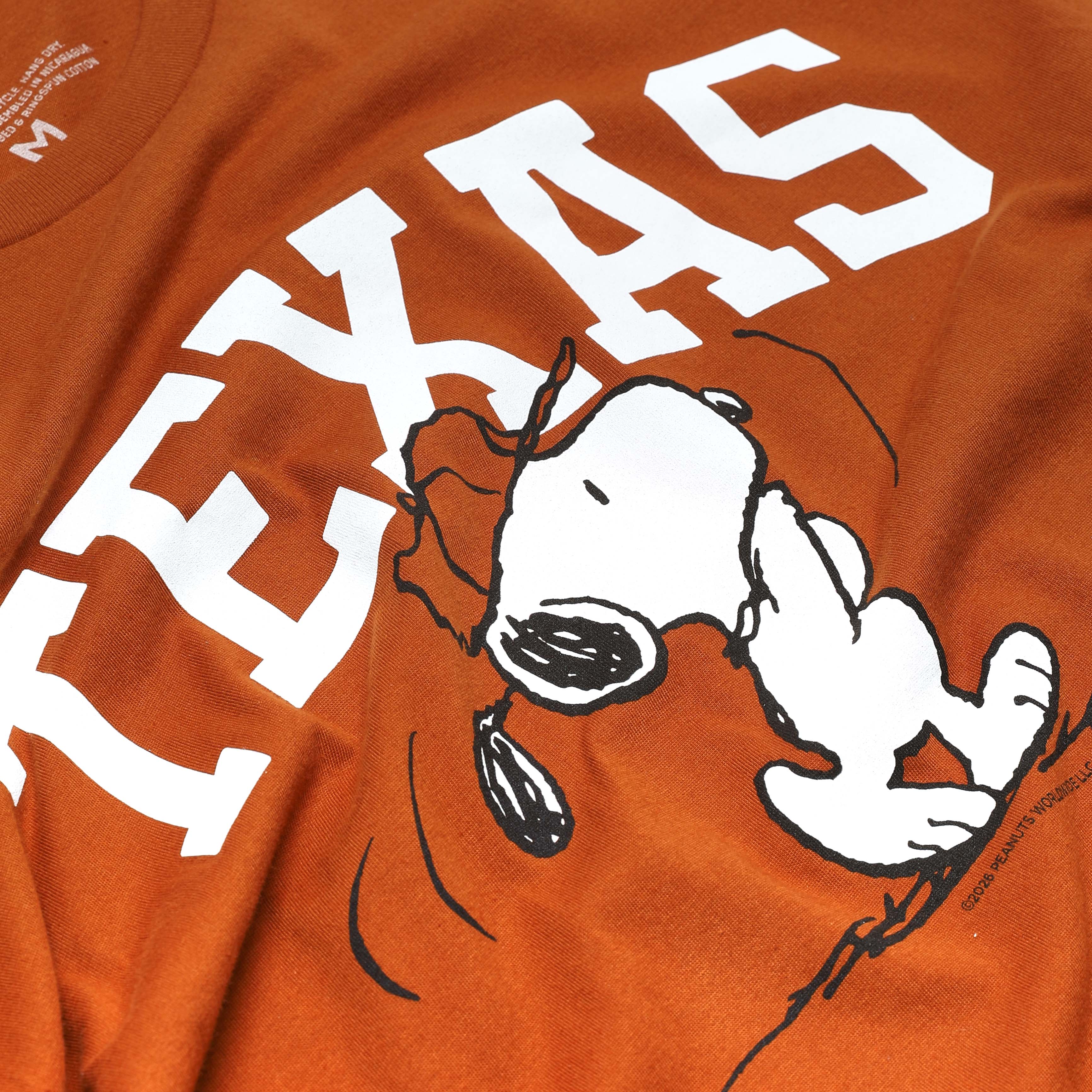 Snoopy Texas Golfer Tee