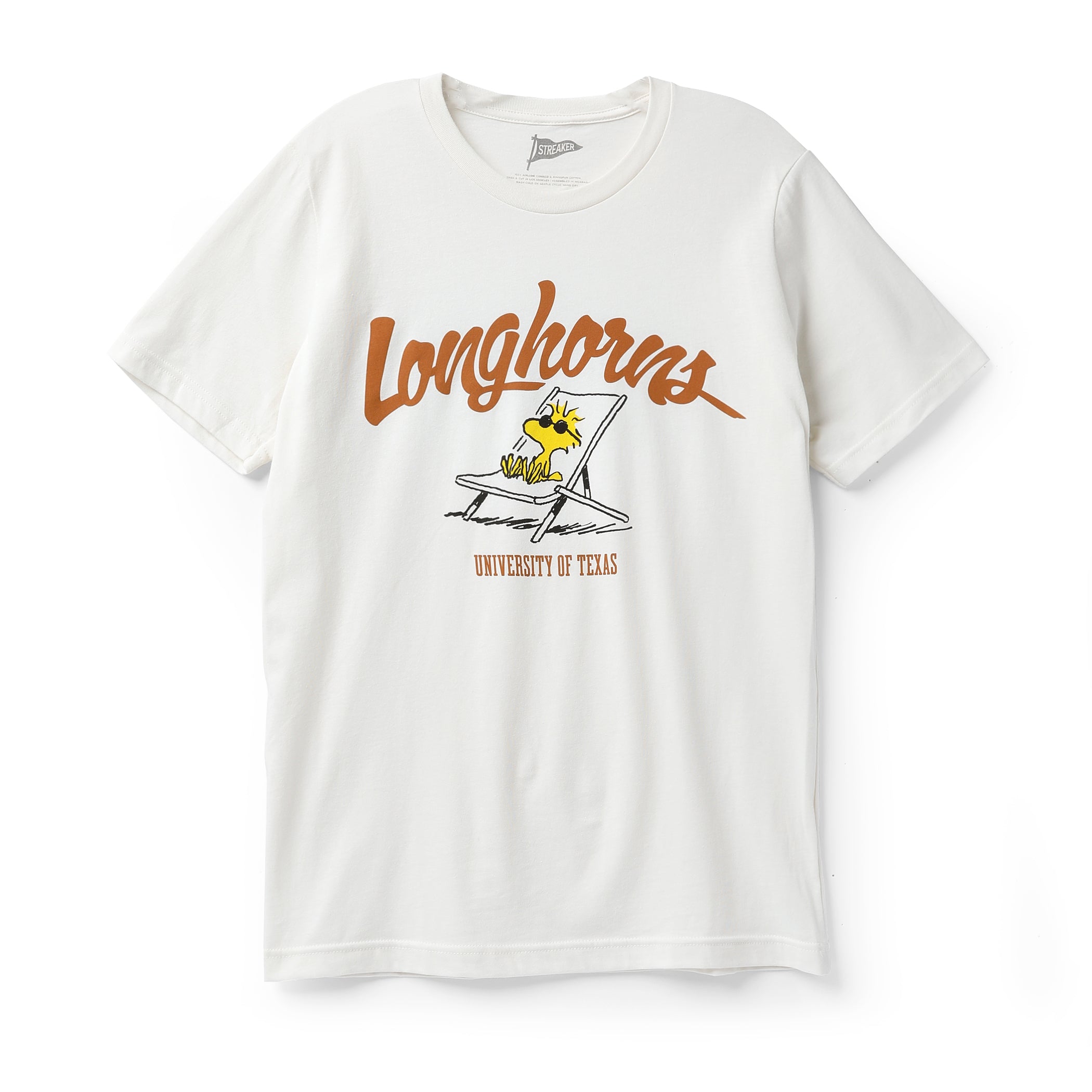 Texas Longhorns Peanuts Summertime Woodstock Tee