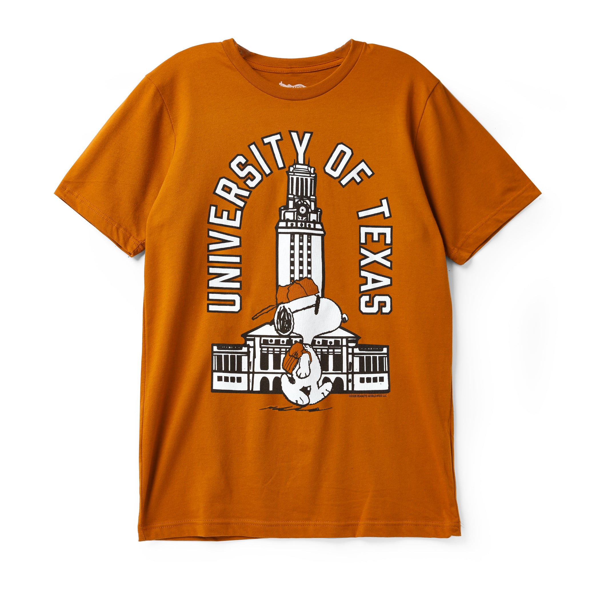 Texas Longhorns Snoopy with Tower Tee