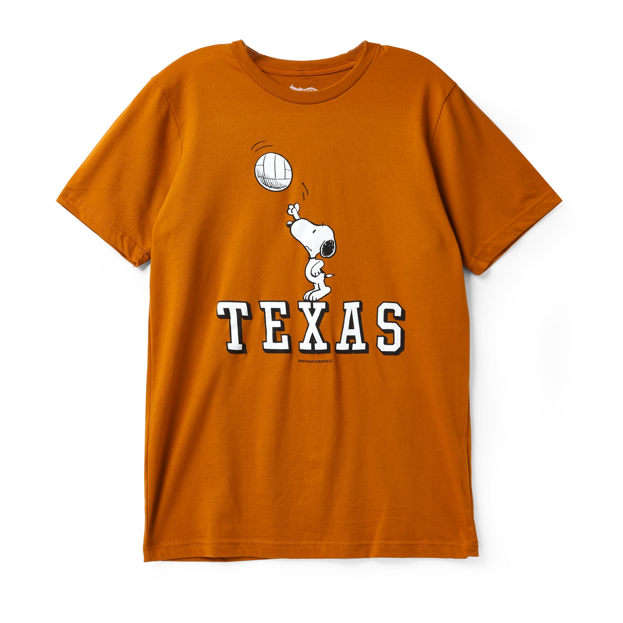 Texas Longhorns Volleyball Snoopy Tee
