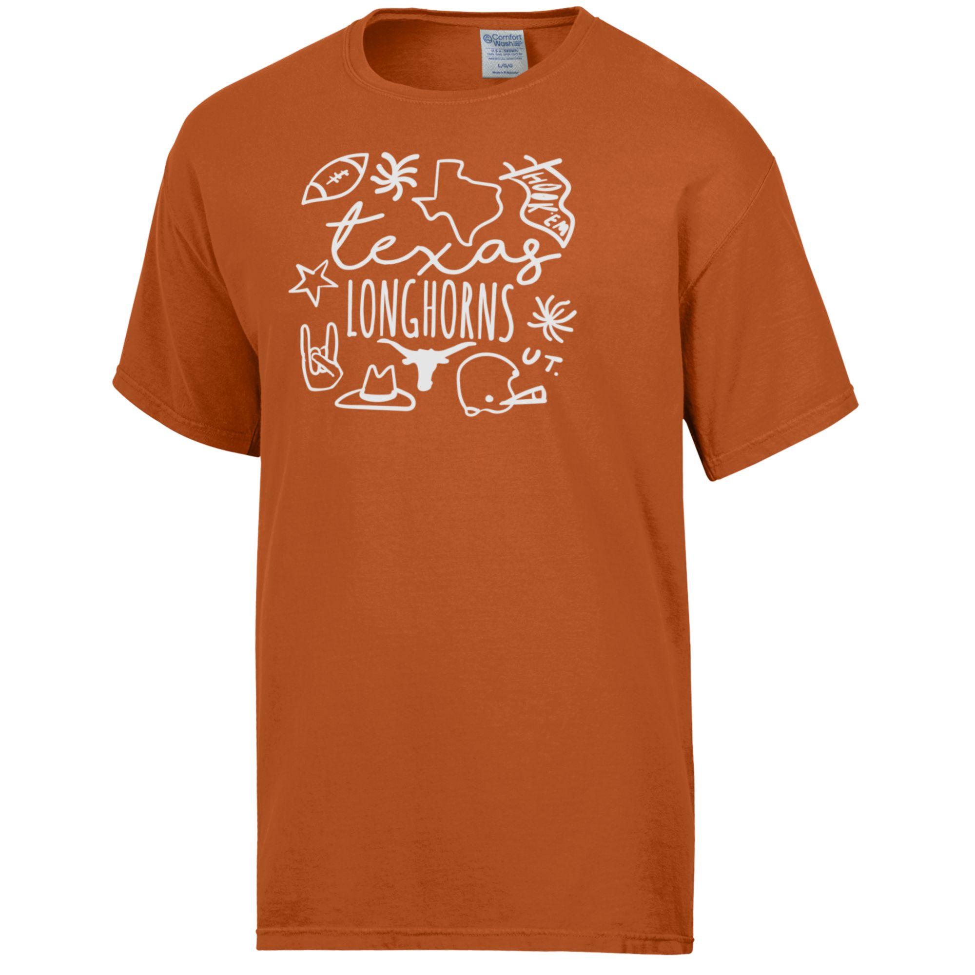 Texas Longhorns Texas Icons ComfortWash Tee