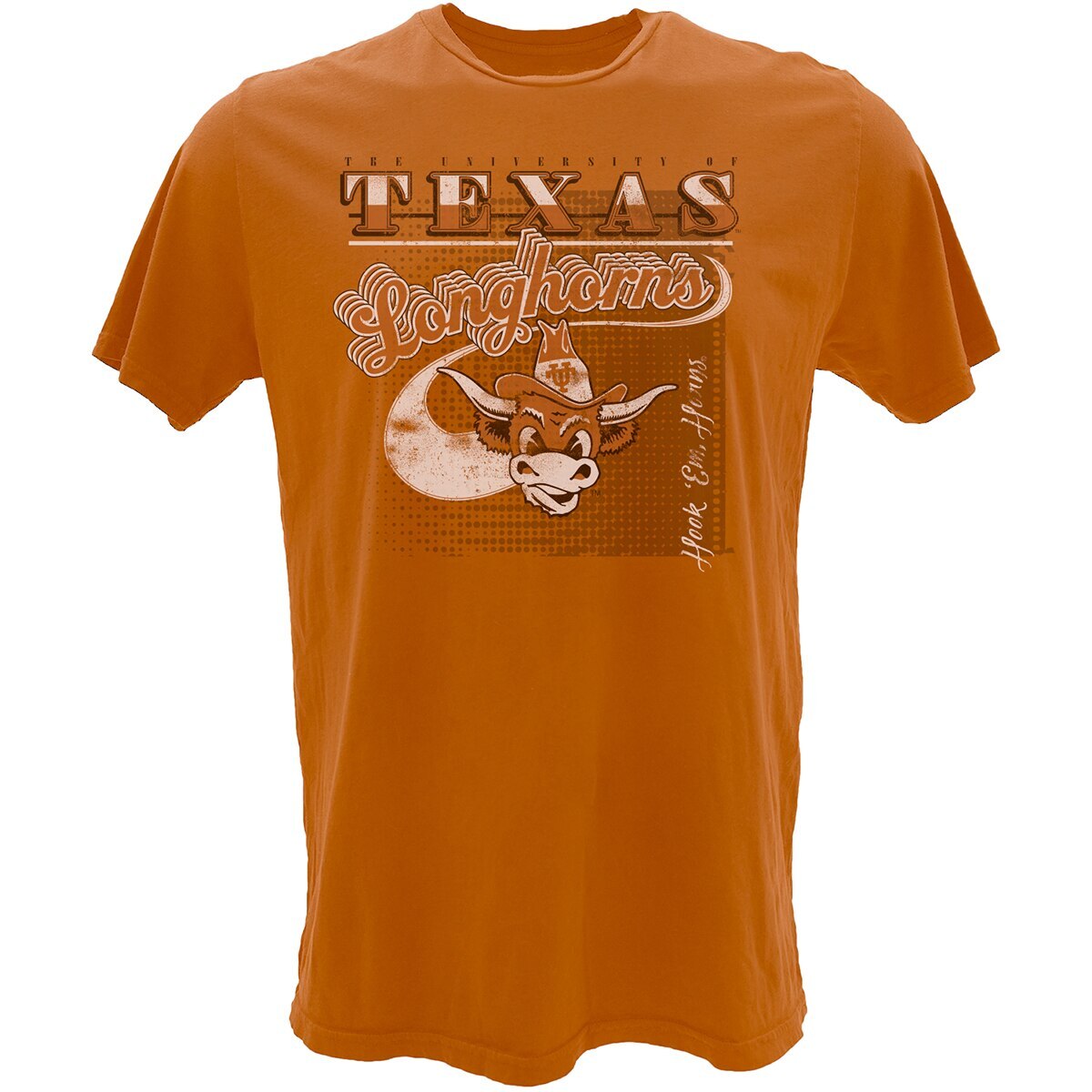 Texas Longhorns Distressed Vault Shadow Tee