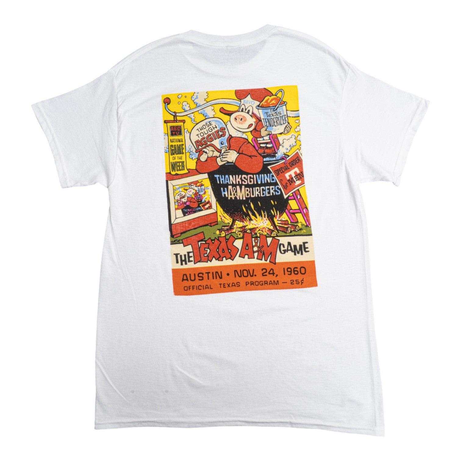 Texas Longhorns Vault A&M Burgers Tee