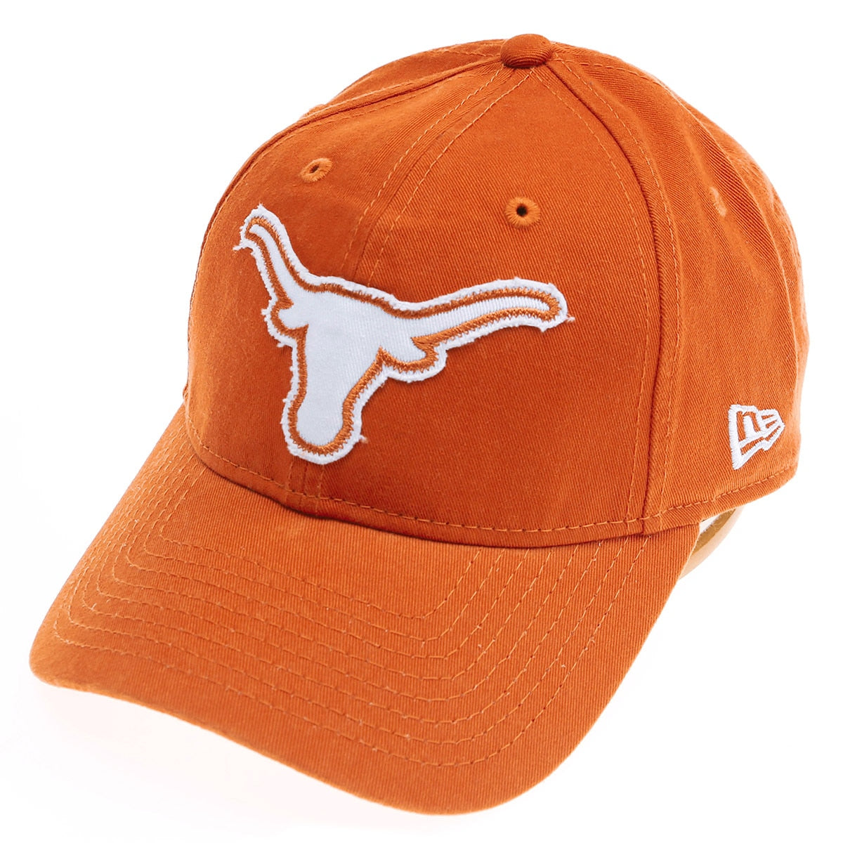 New Era White Patch Longhorn Cap