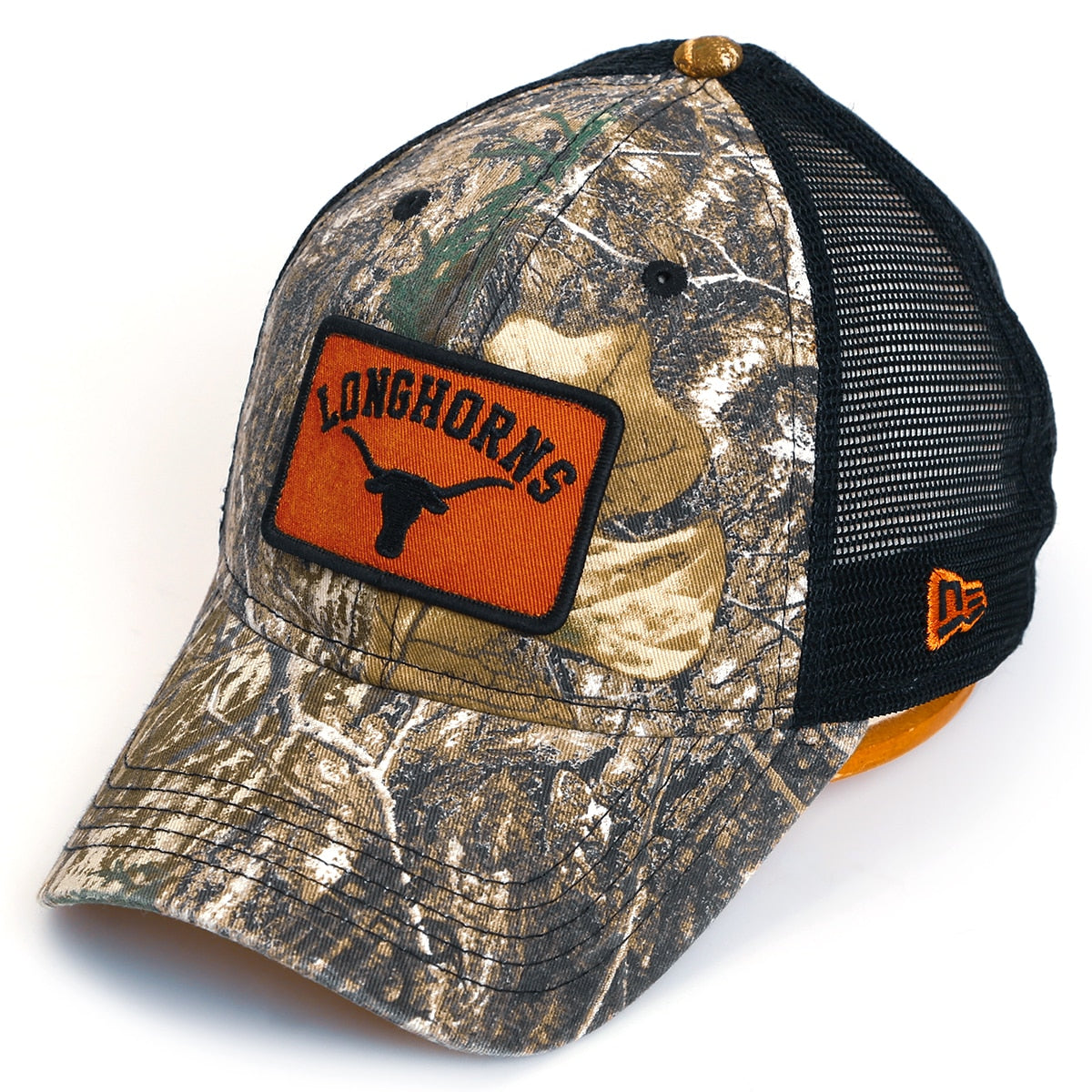 New Era Longhorns 9FORTY Trucker Patch Cap