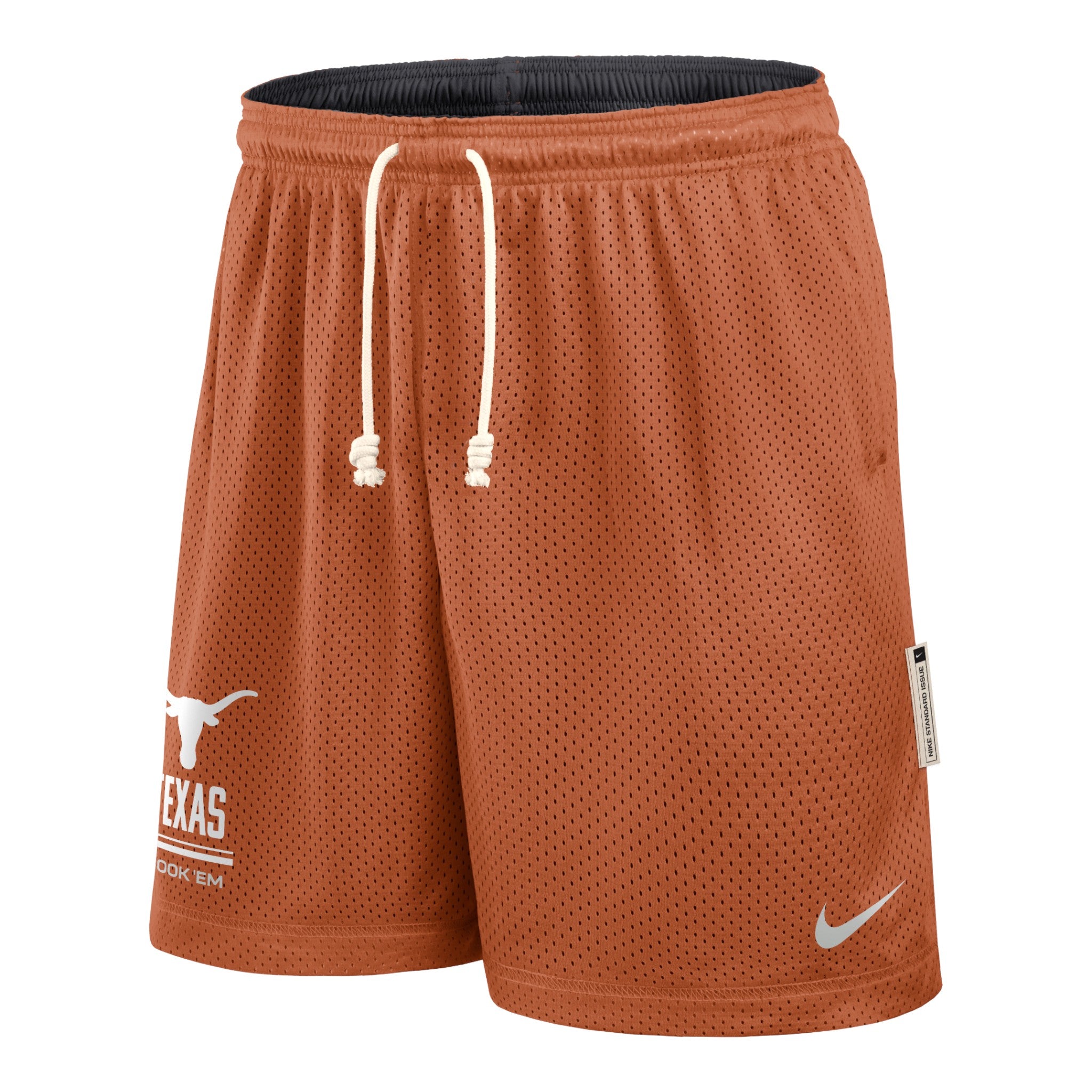 Nike Texas Longhorns Knit Reversible Dri-Fit Sideline Short