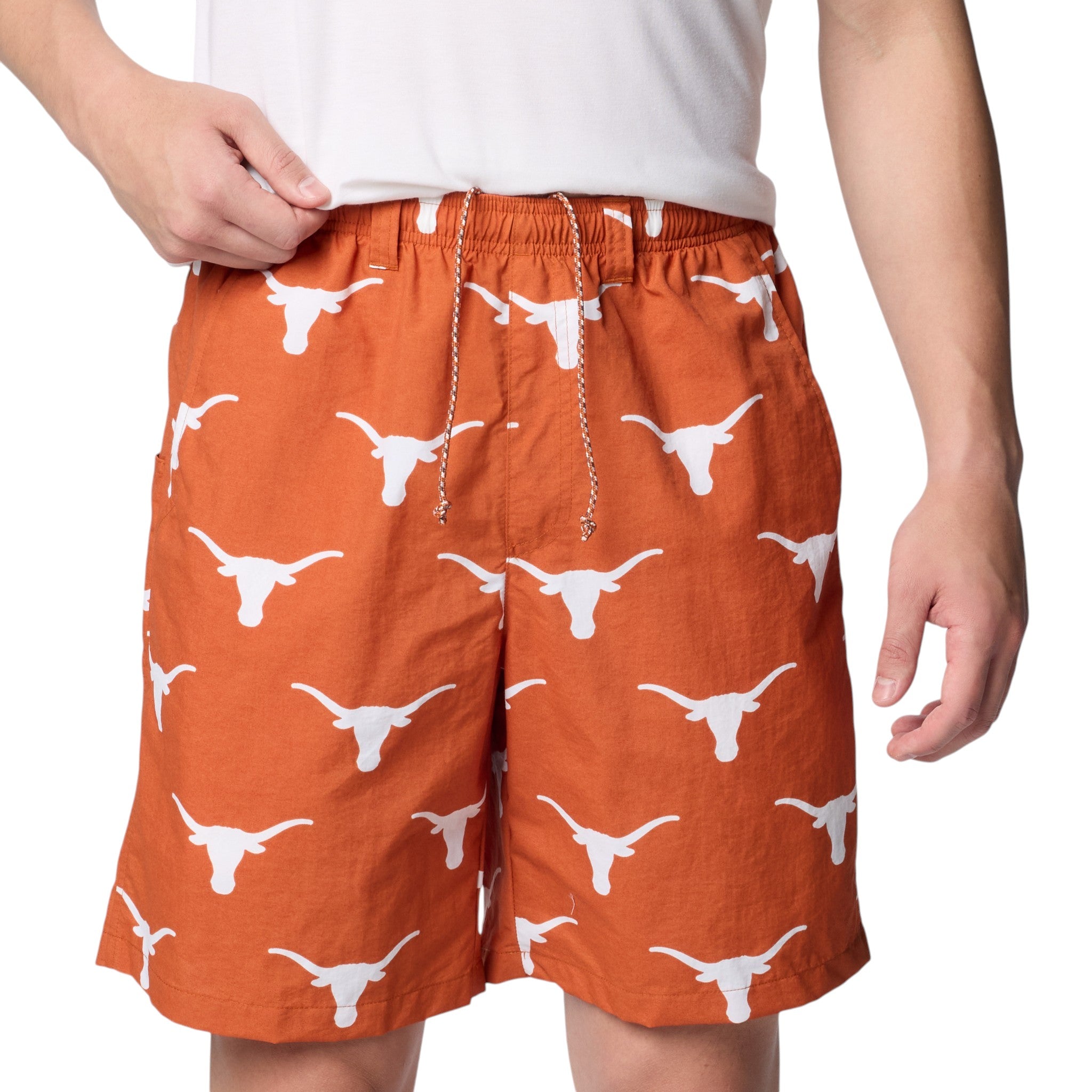 Columbia Texas Longhorns Backcast Omni-Shade Swim Shorts