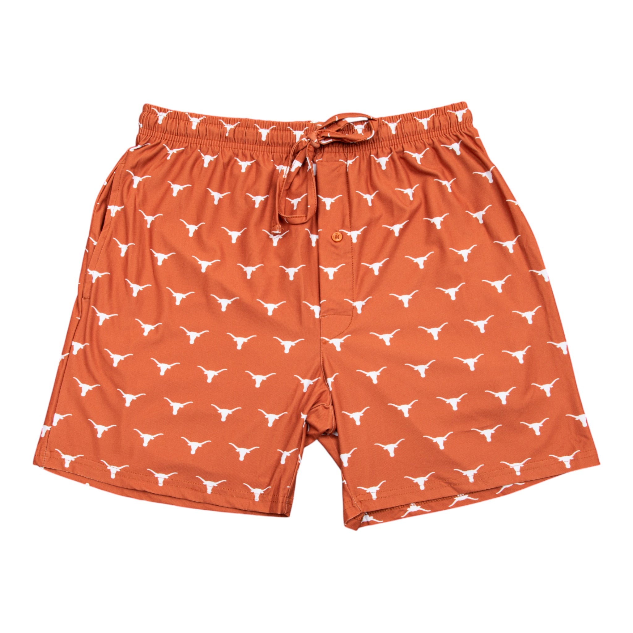 Texas Longhorns Mosaic Allover Print Pajama Short