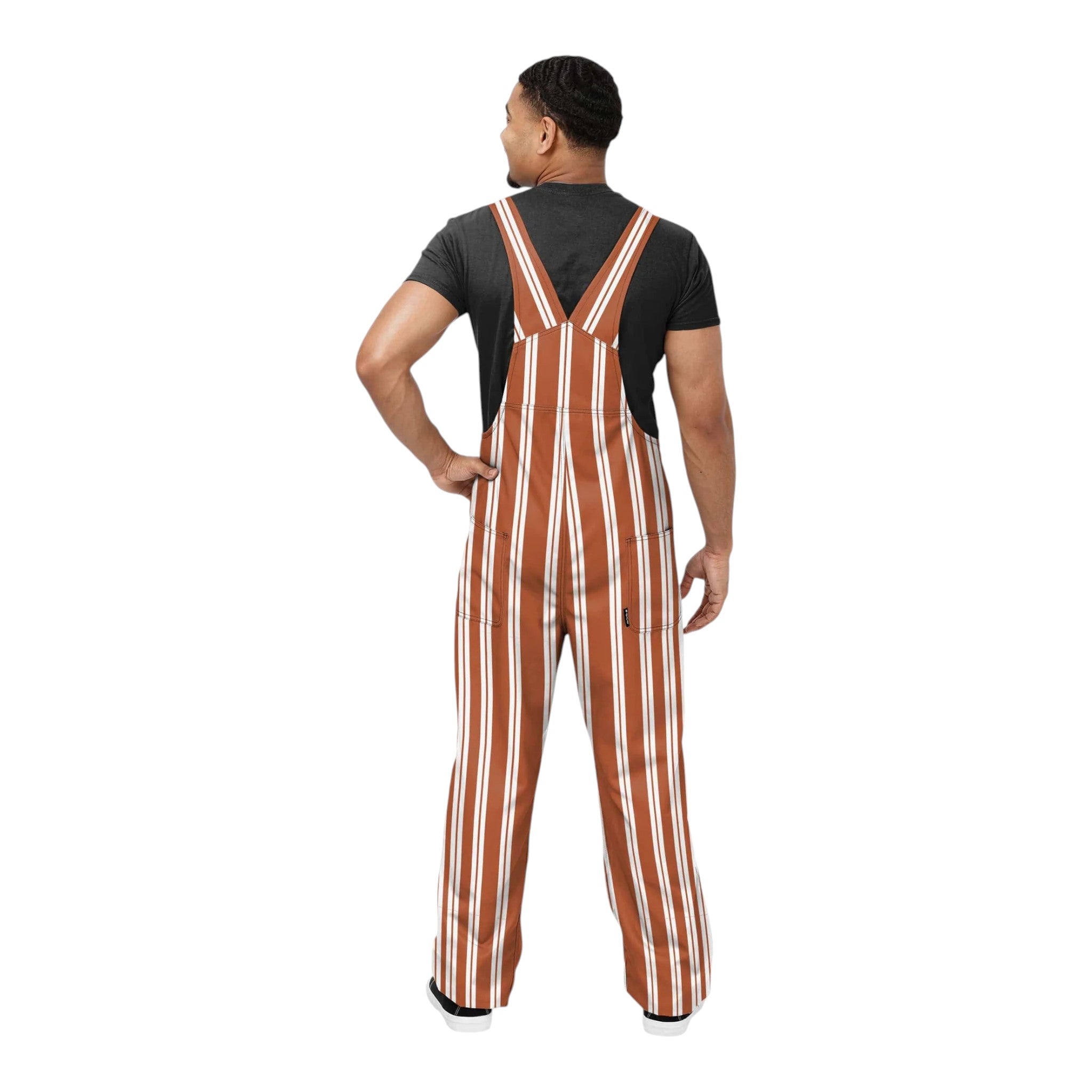Texas Longhorns Striped Bevo Overalls