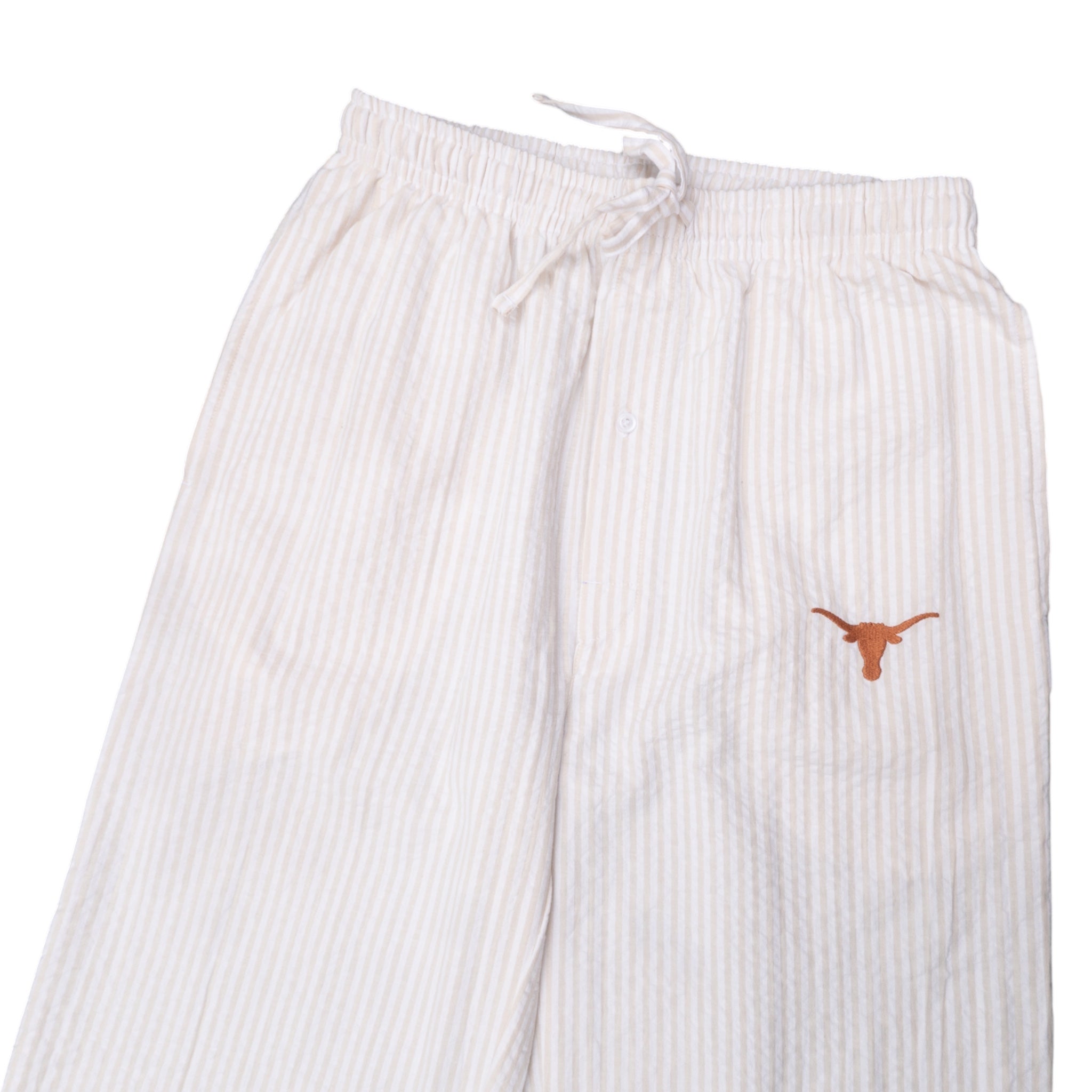  Texas Longhorns Copeland Seersucker Woven Pant Tan