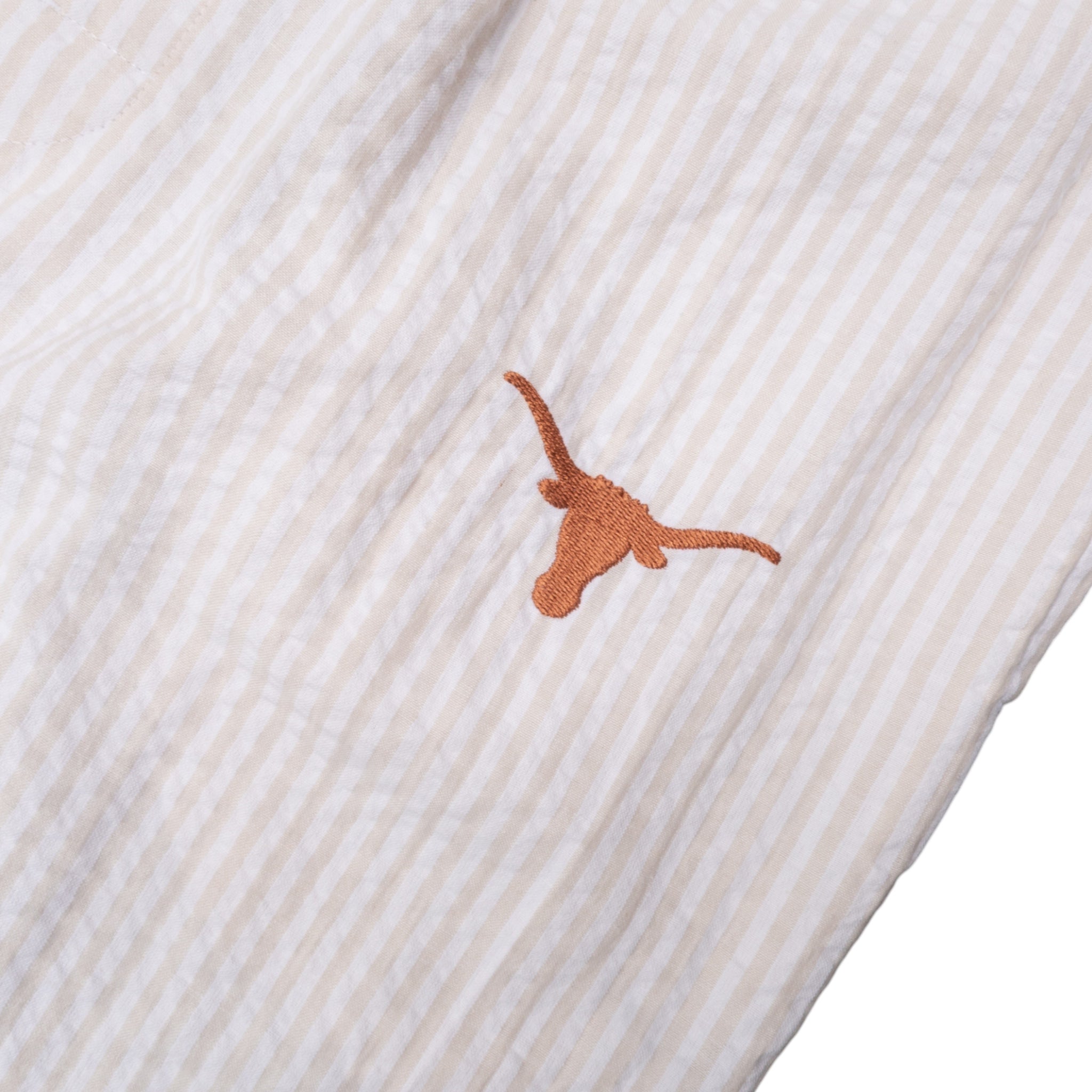  Texas Longhorns Copeland Seersucker Woven Pant Tan