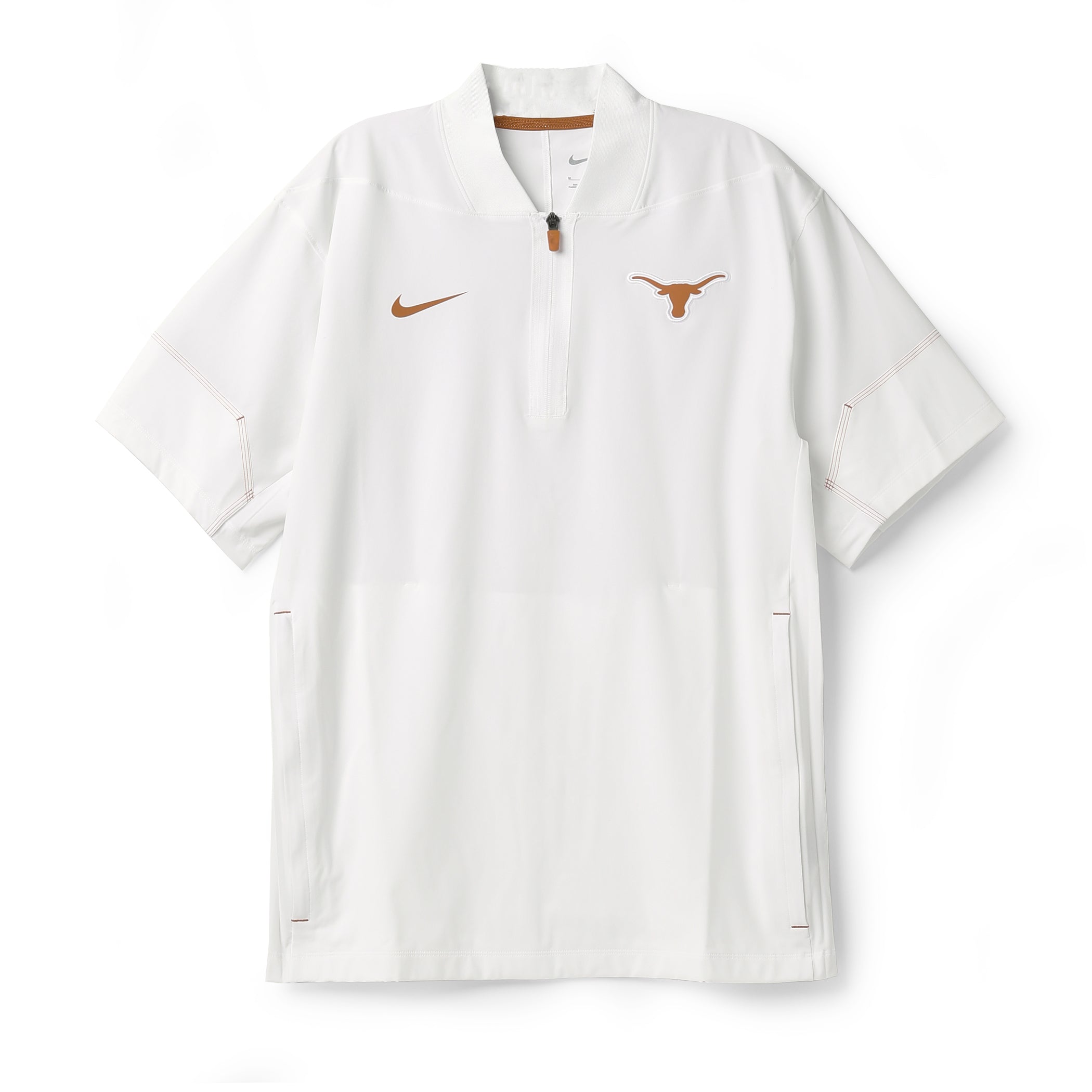Nike Texas Longhorns Light Weight Short Sleeve Sideline Coach Jacket