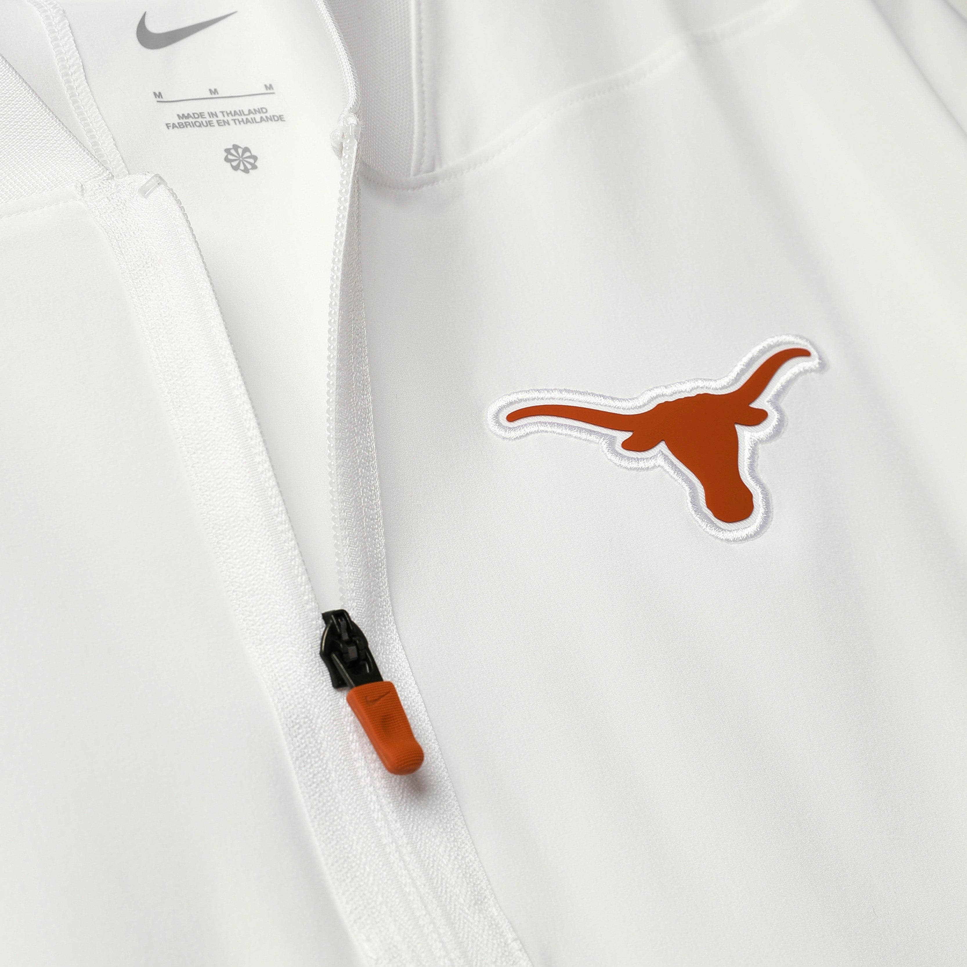 Nike Texas Longhorns Light Weight Short Sleeve Sideline Coach Jacket