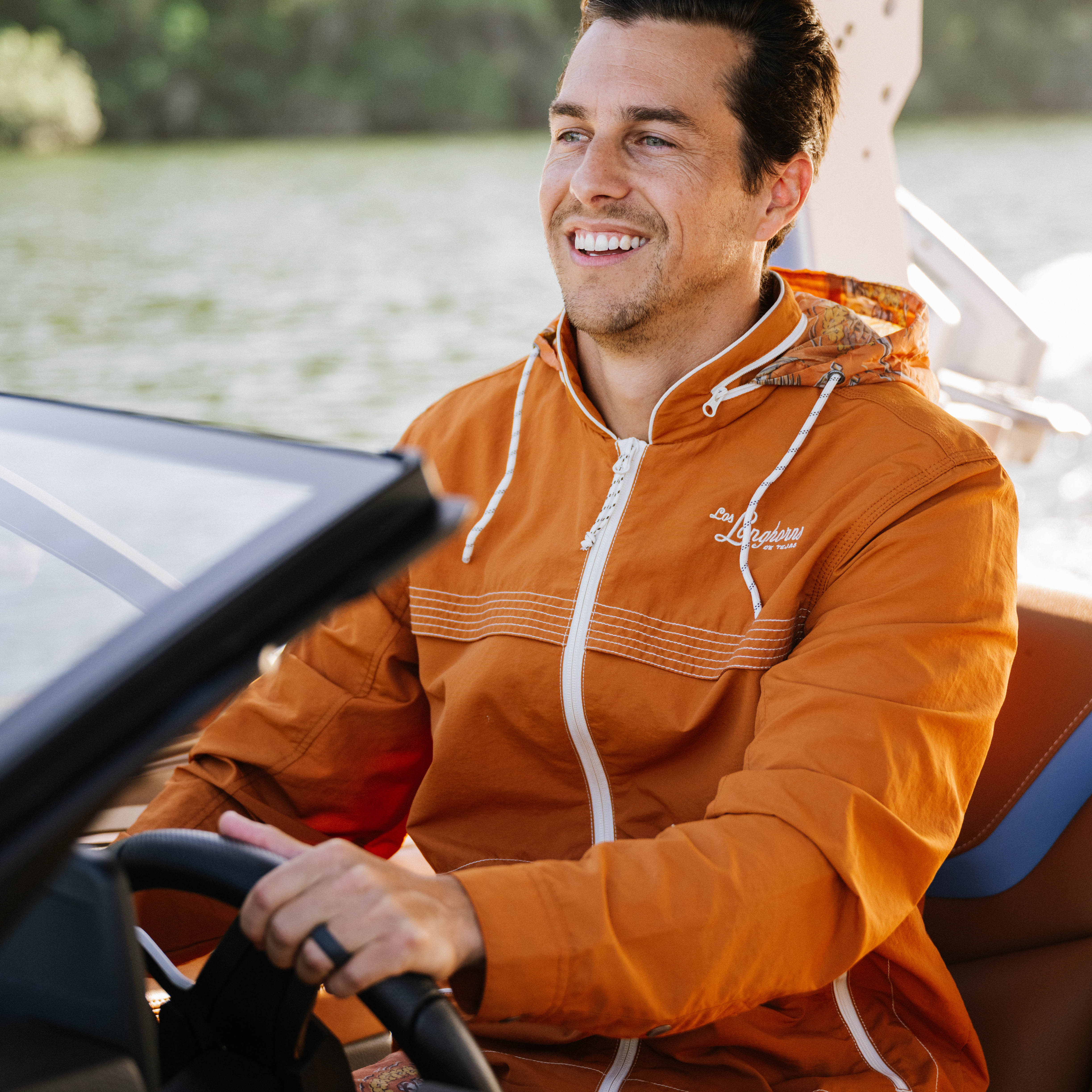 Howler Bros Los Longhorns De Tejas Del Mar Session Shell Jacket