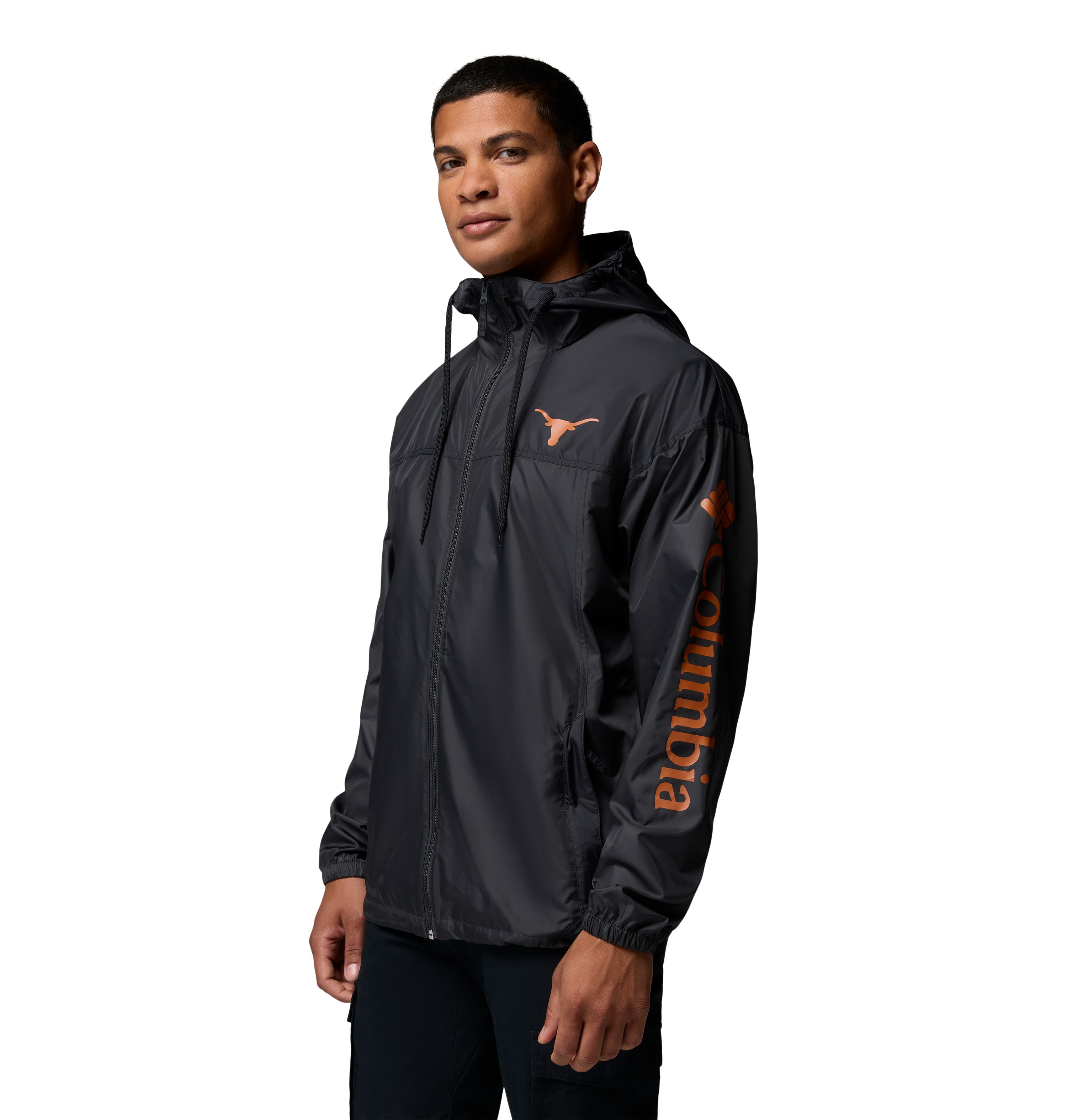 Columbia Texas Longhorns Flash Challenger II Windbreaker Jacket