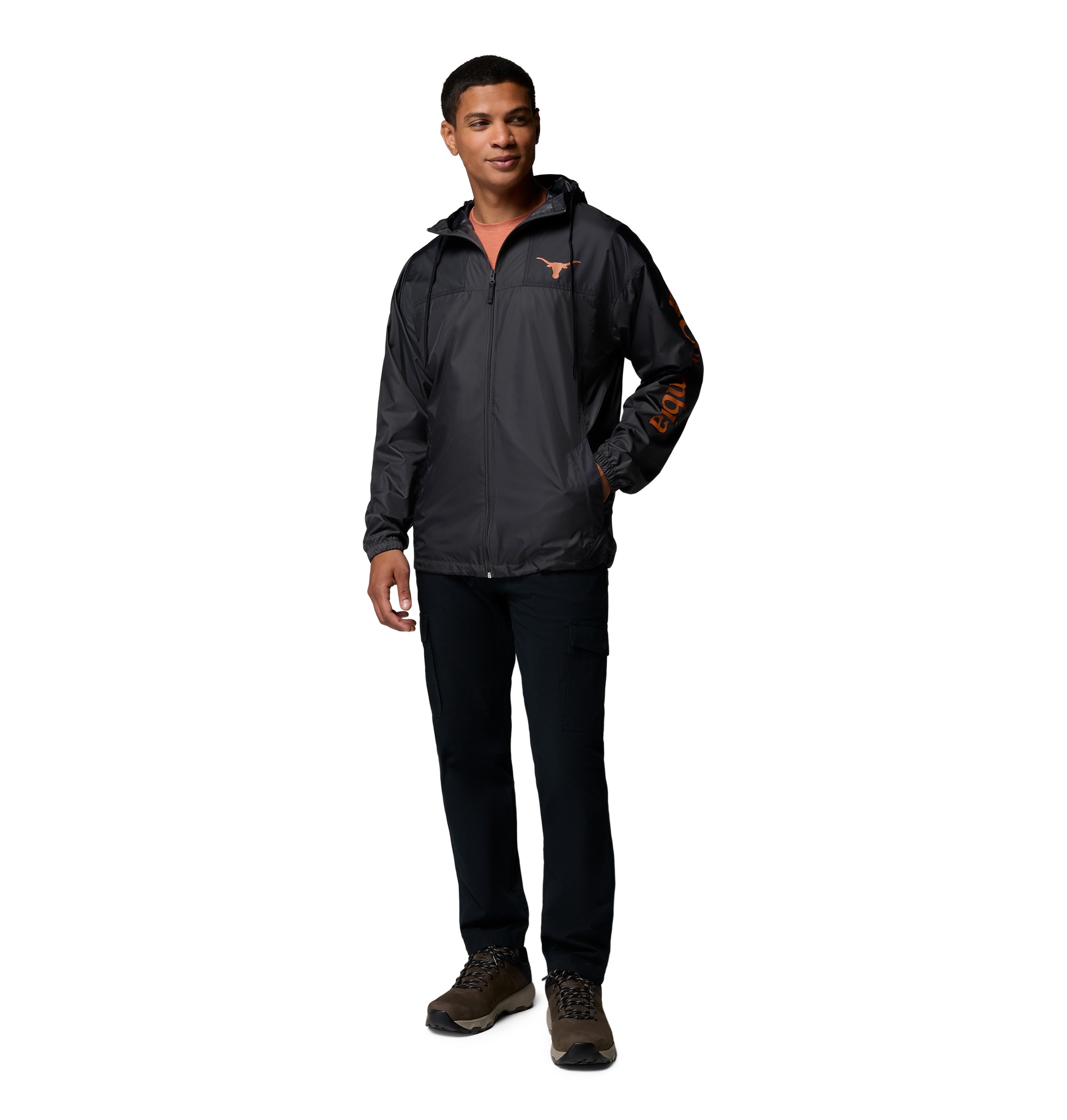 Columbia Texas Longhorns Flash Challenger II Windbreaker Jacket