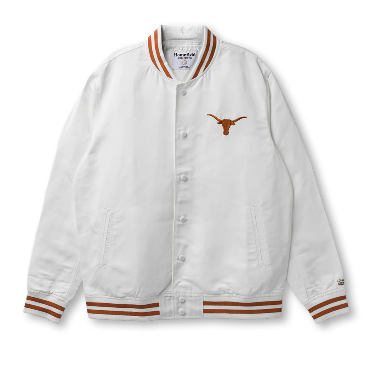 Homefield Texas Longhorns Premium Bevo Bomber Jacket