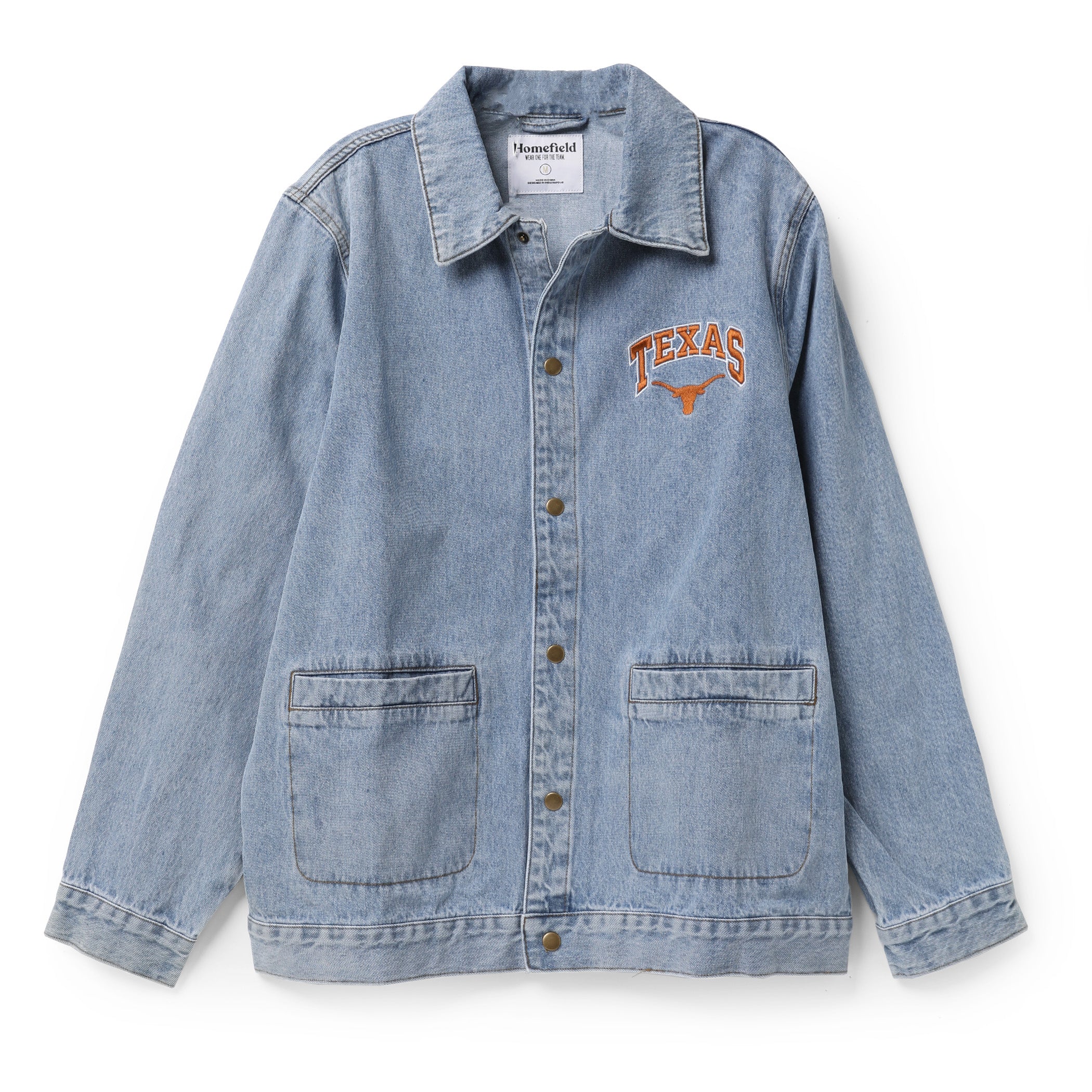 Homefield Texas Longhorns Premium Denim Jacket