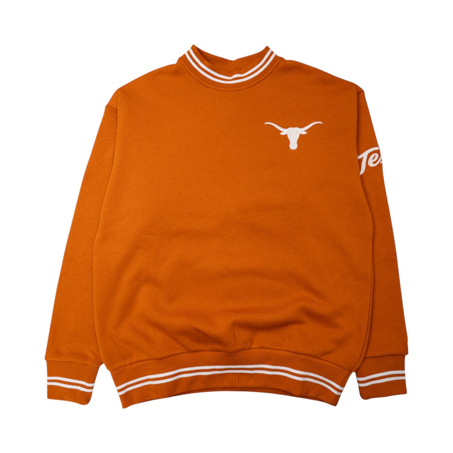 Homefield Texas Longhorns Tri-Stripe Fleece Crew Sweatshirt