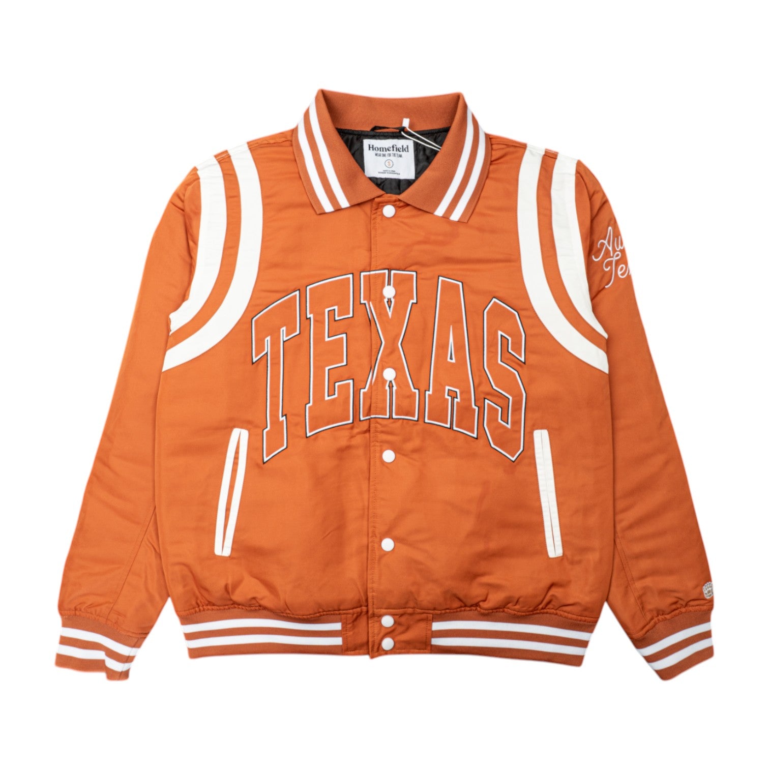 Homefield Texas Longhorns Premium Bomber Jacket