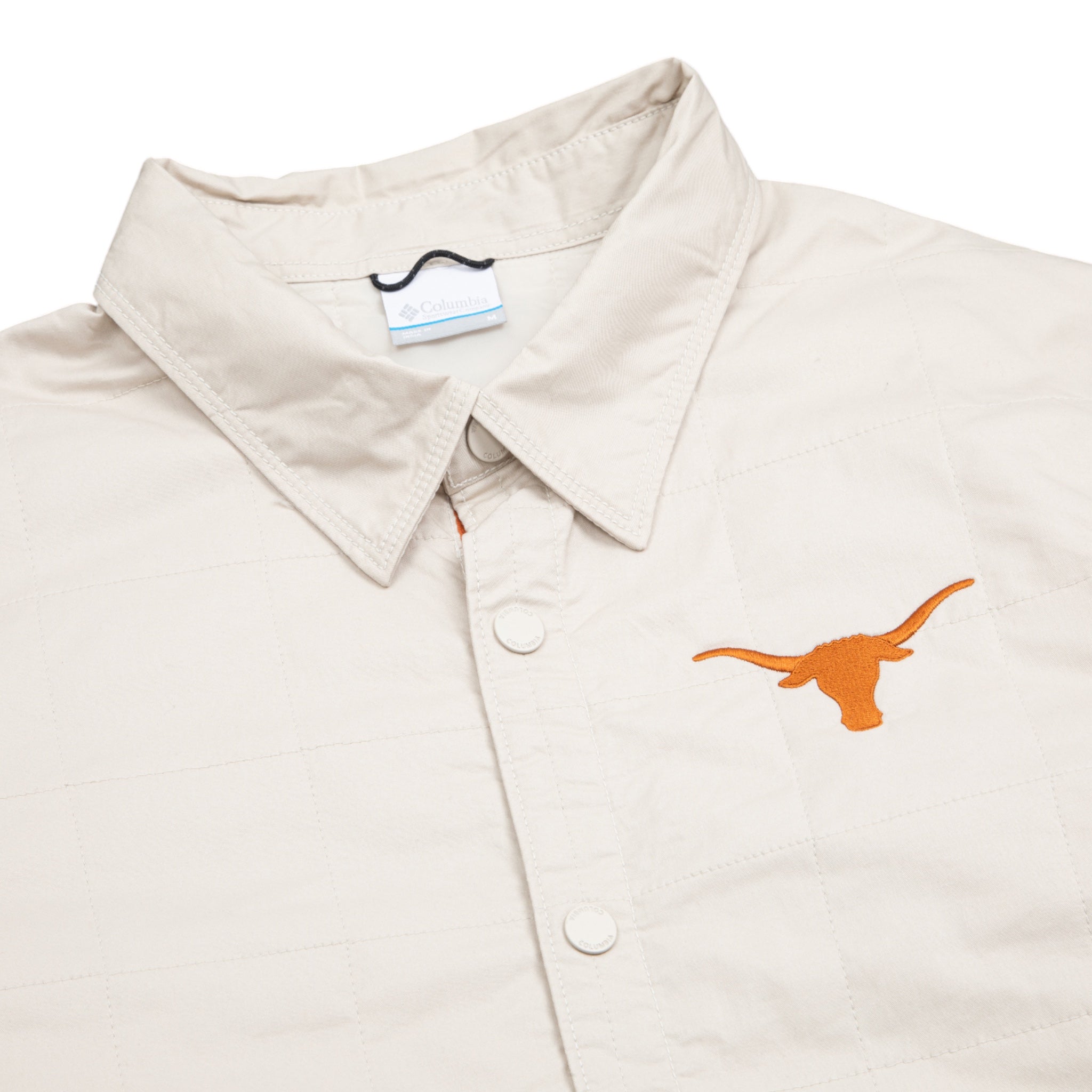 Columbia Texas Longhorns Campus Roam Quilted Jacket