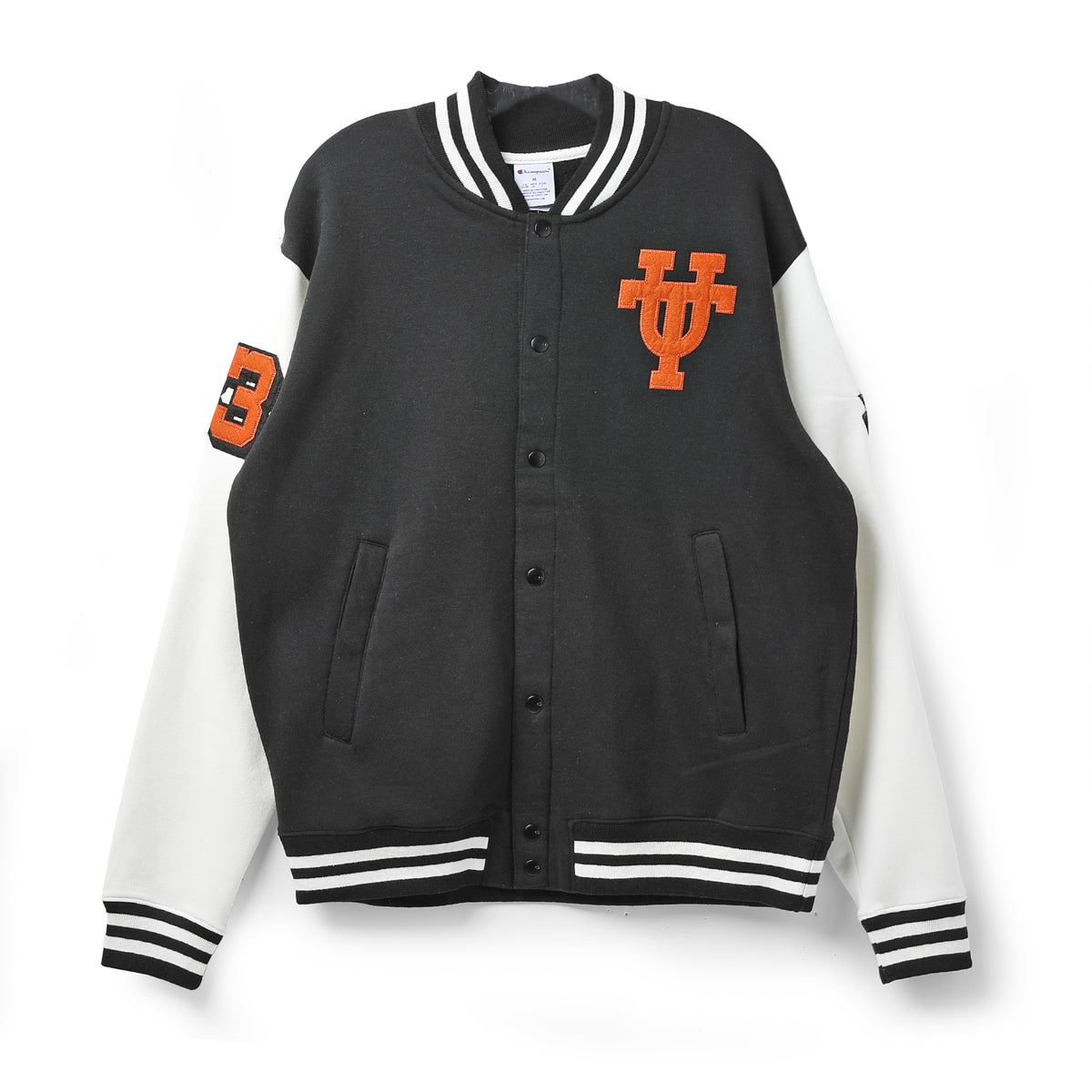 Champion Texas Longhorns Skybox Fleece Varsity Jacket