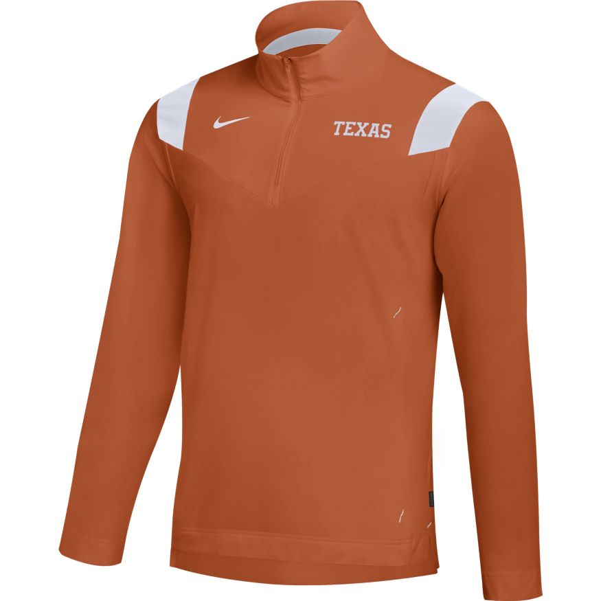 Nike Texas Longhorns 2021 Coach Quarter-Zip Jacket
