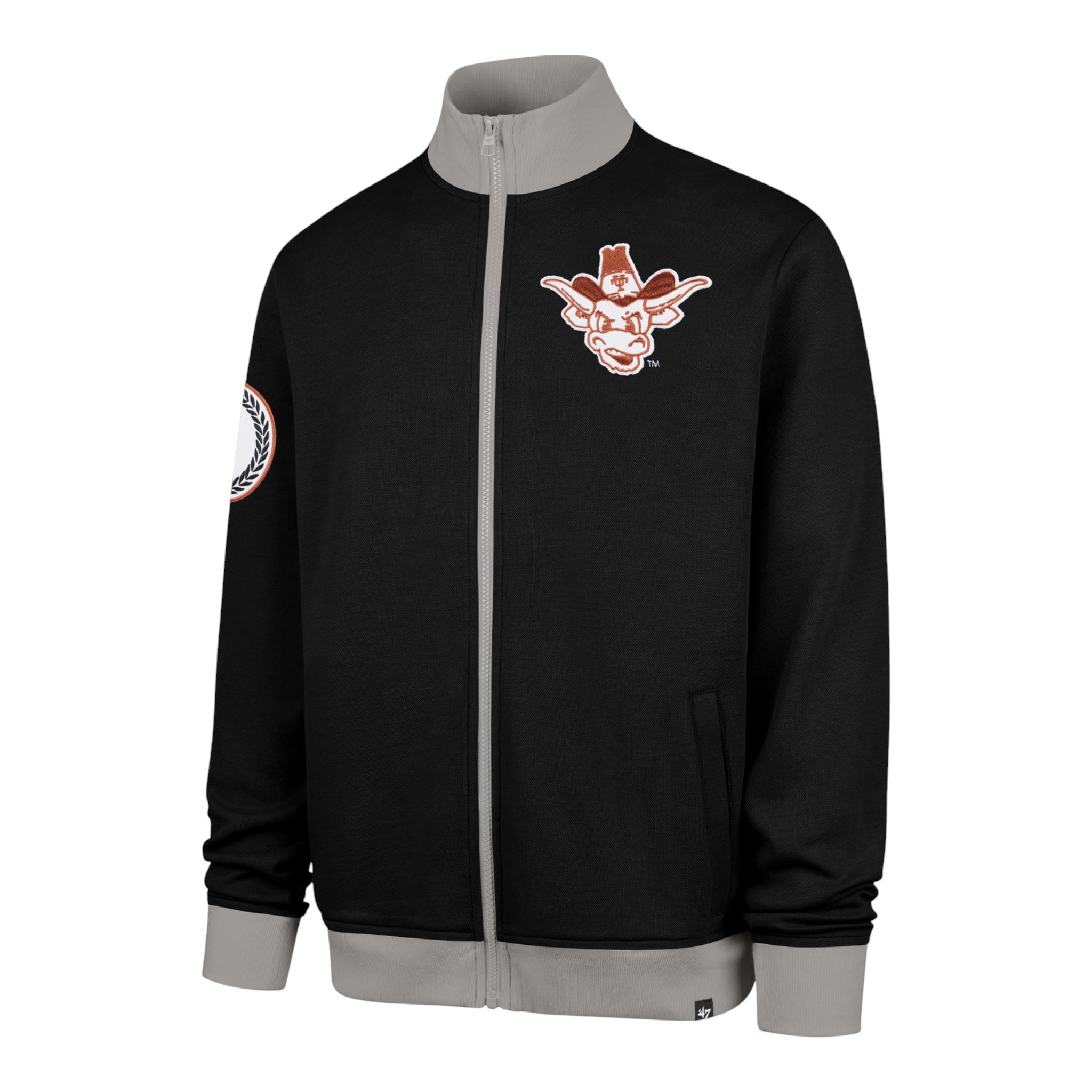 Texas Longhorns '47 Retro Pique Track Jacket Black
