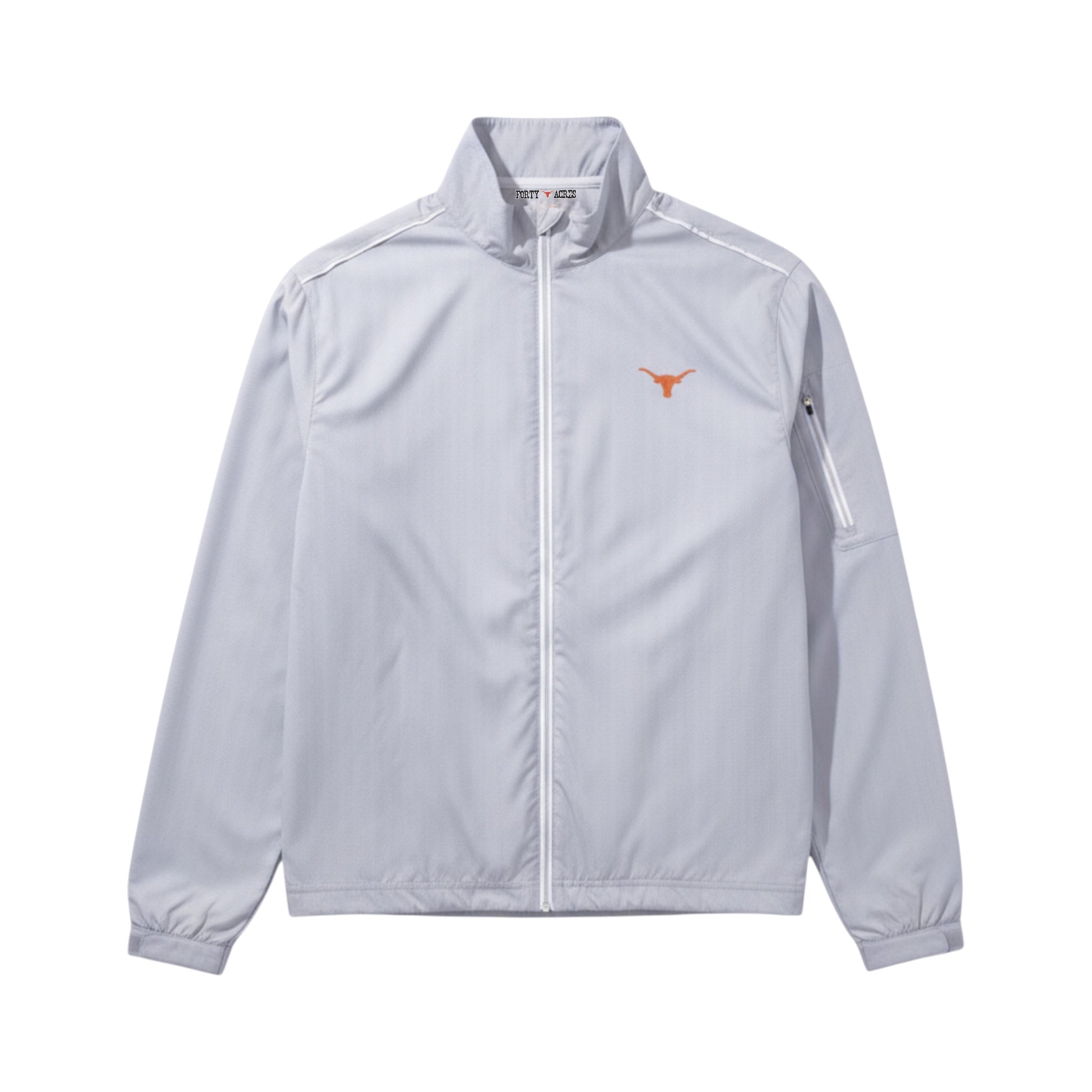 Forty Acres Texas Longhorns Aviator Full Zip Windwear Jacket