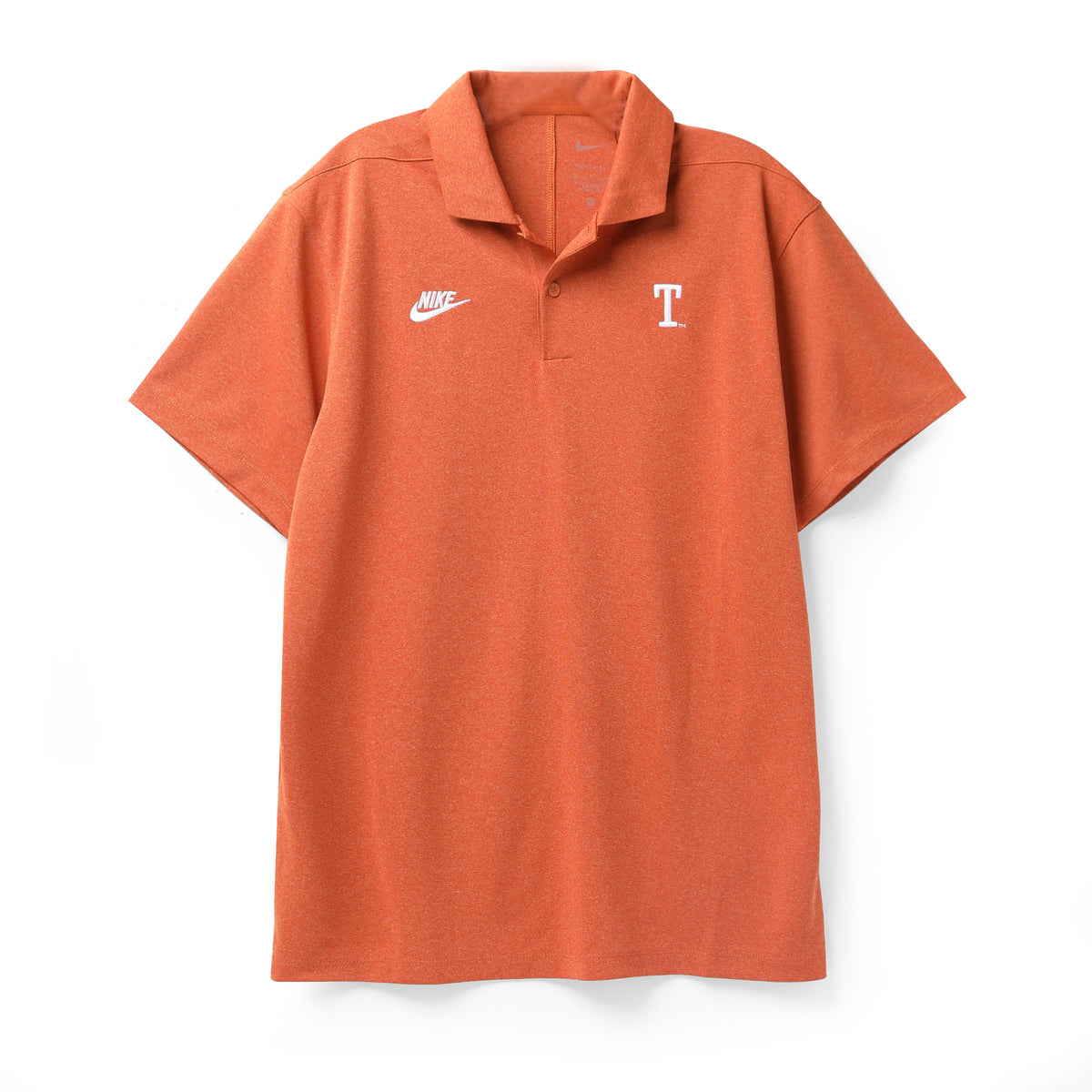 Nike Texas Longhorns Vault T Victory Heathered Plus Polo