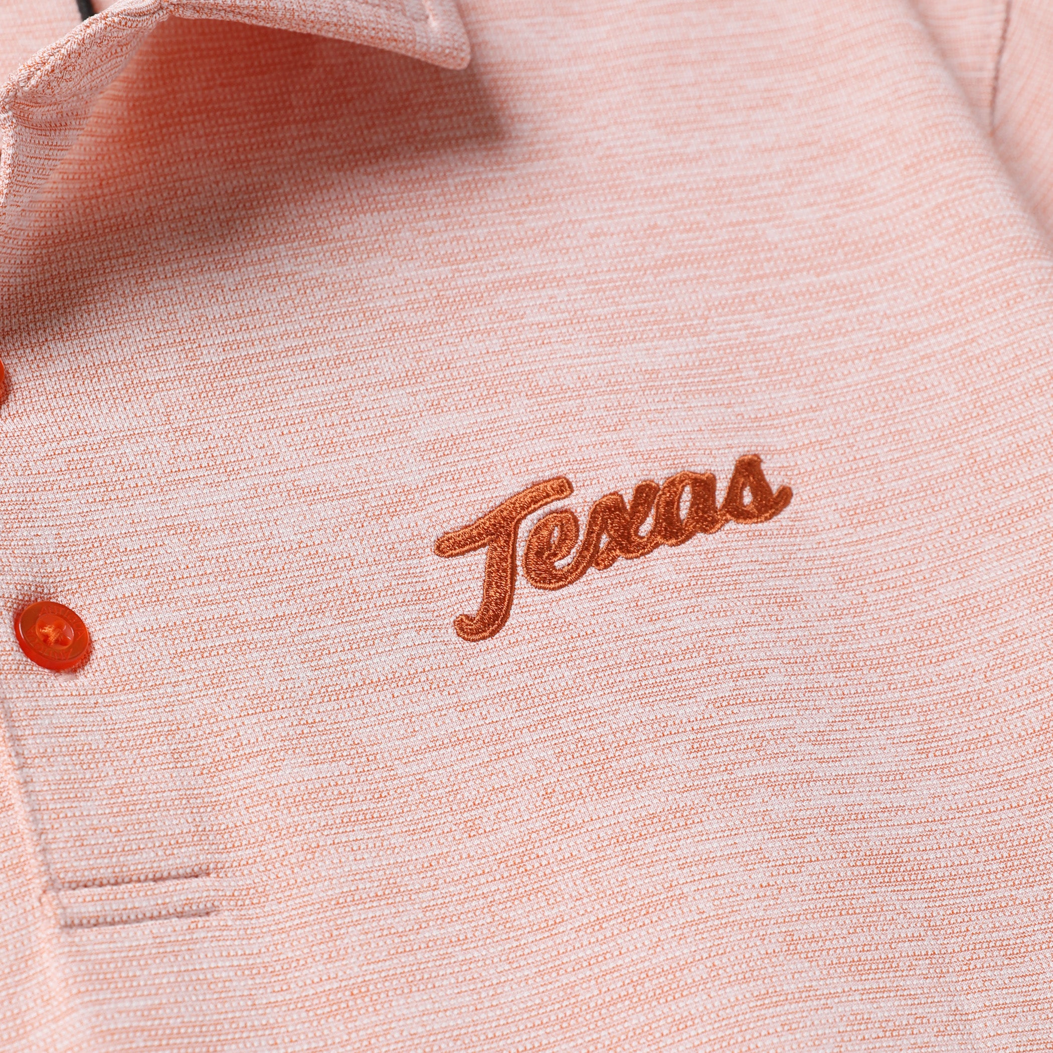 Antigua Texas Longhorns Endless Script Polo