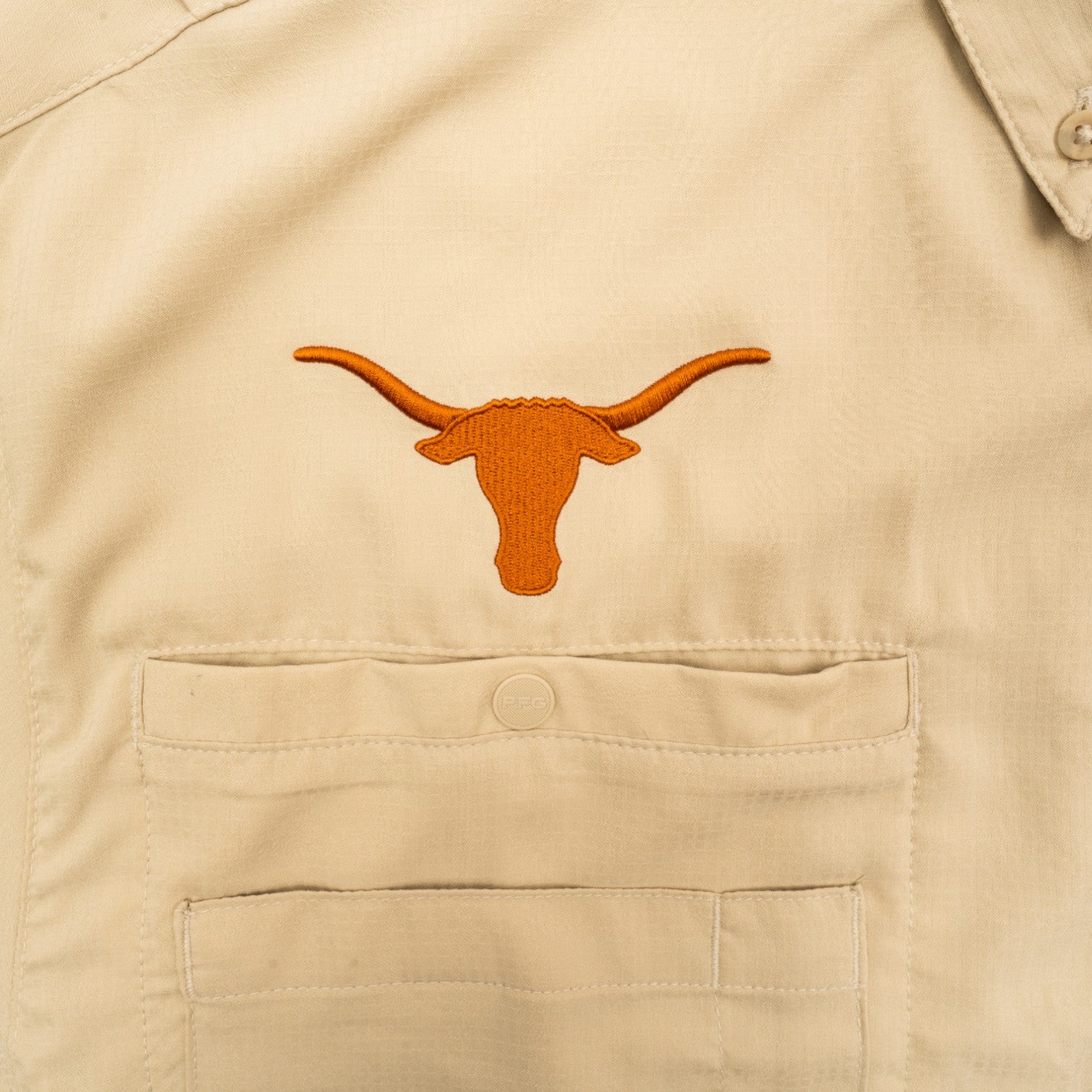 Columbia Texas Longhorns Short Sleeve Fossil Tamiami