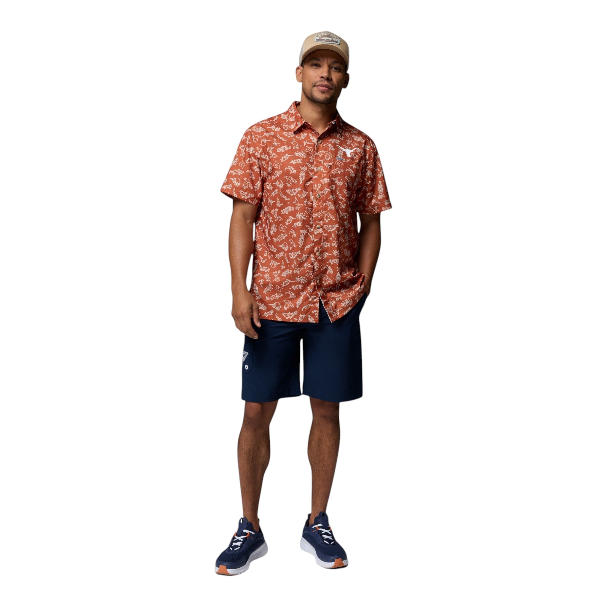 Columbia Texas Longhorns Slack Tide Shirt