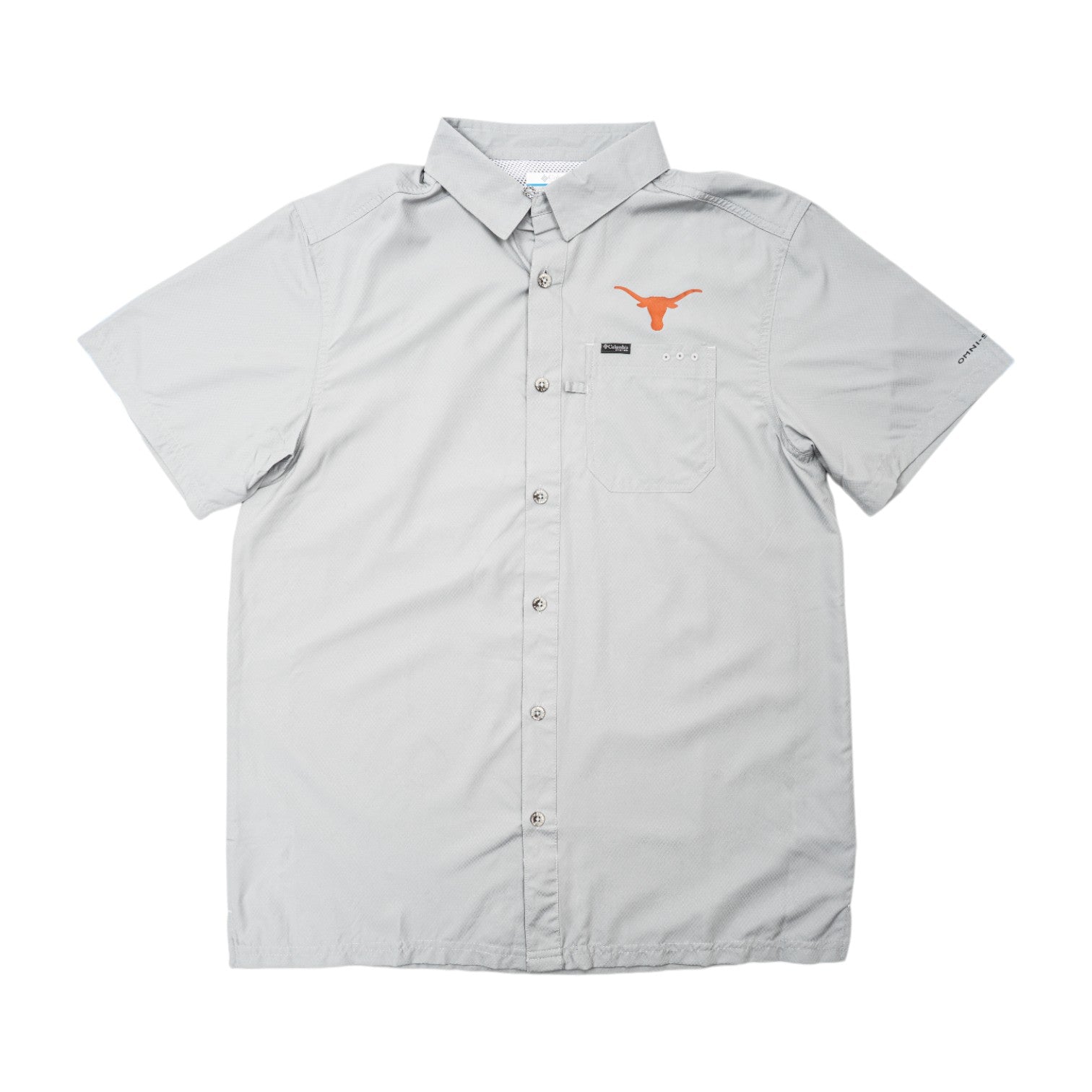 Columbia Texas Longhorns Slack Tide Camp Shirt