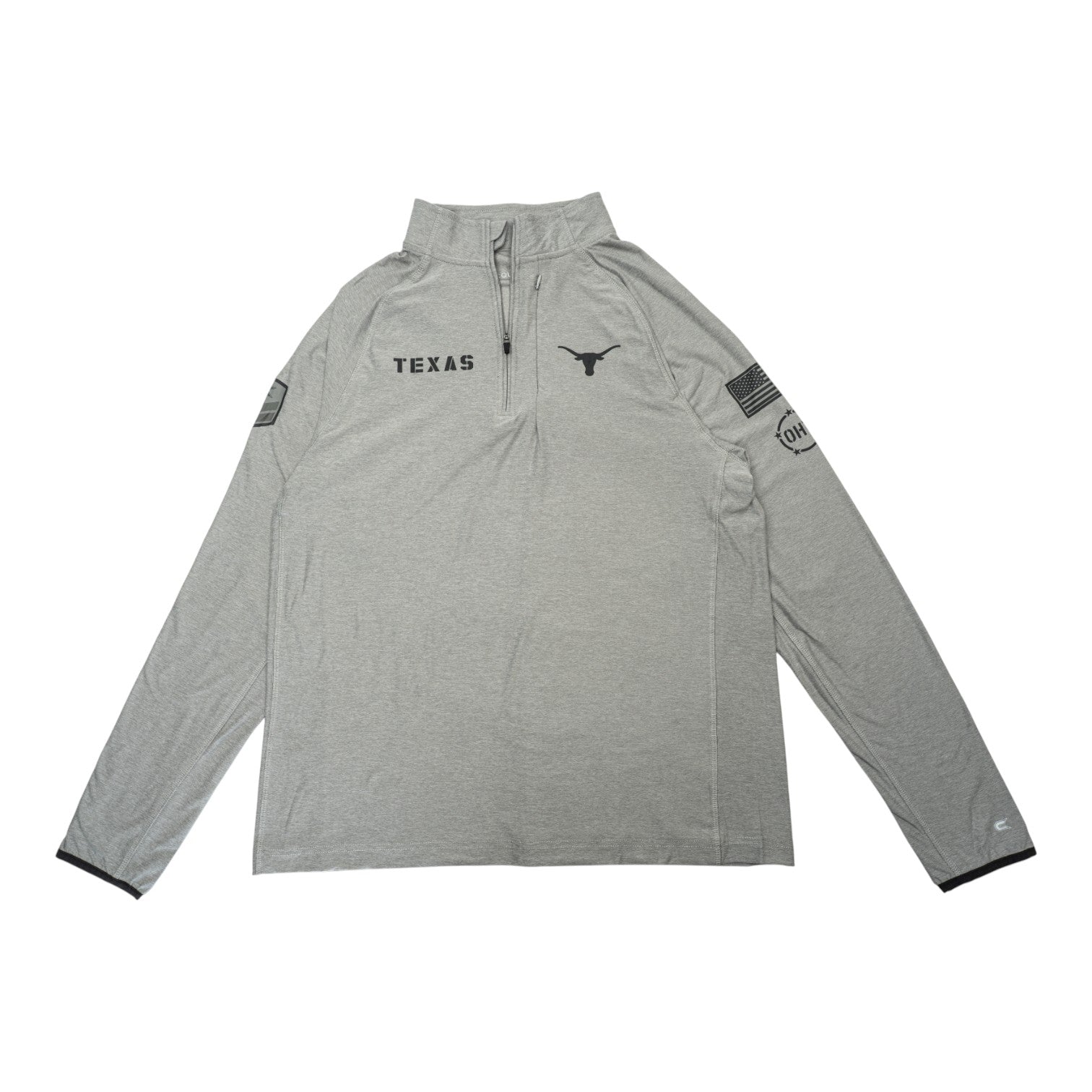 Texas Longhorns Platoon Quarter Zip Top