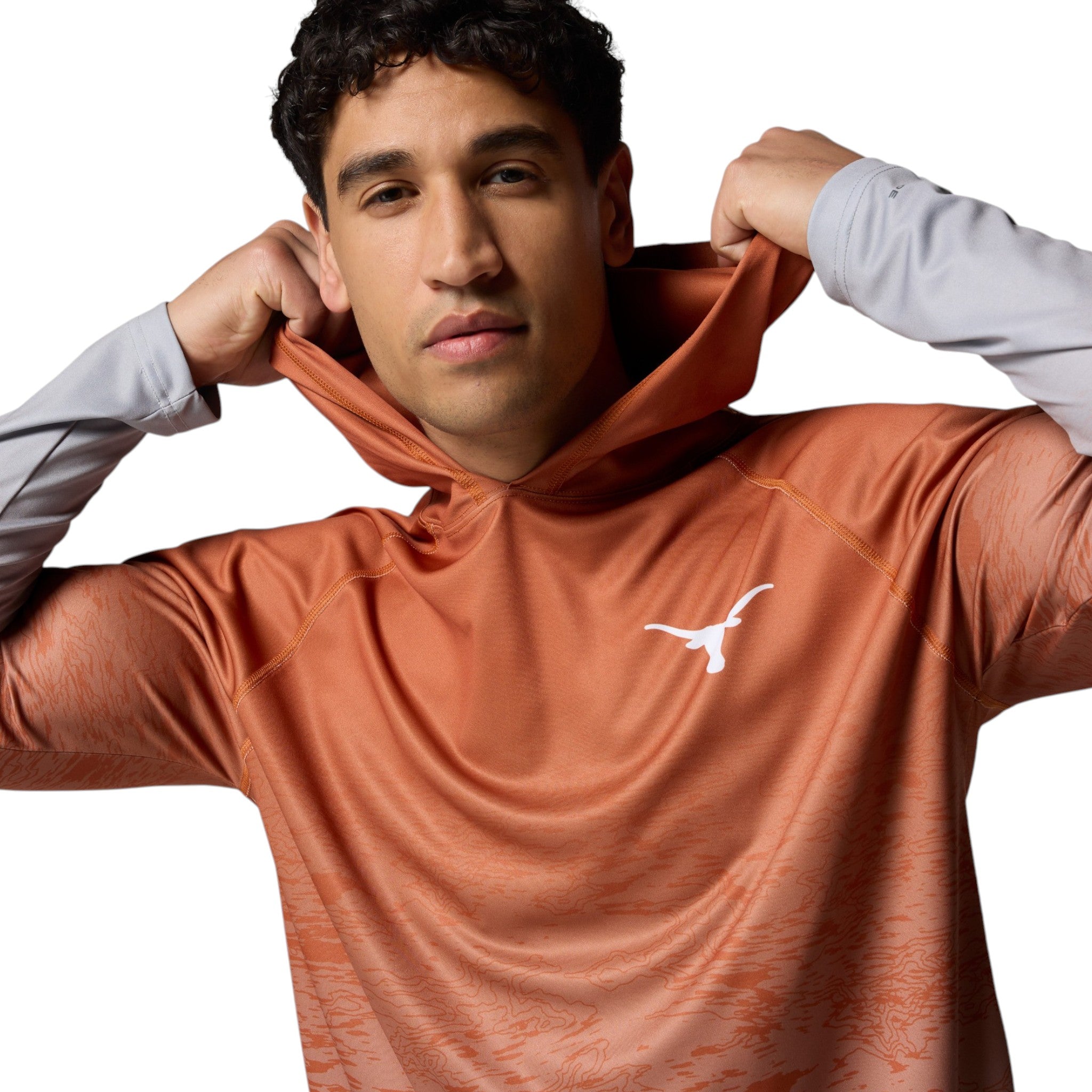 Columbia Texas Longhorns Super Terminal Tackle Hoodie Top