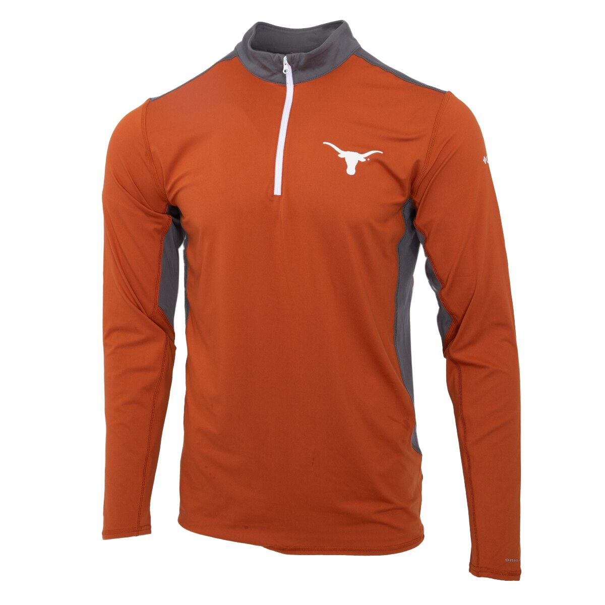Columbia Texas Longhorns Tech Trail 1/4 Zip Pullover