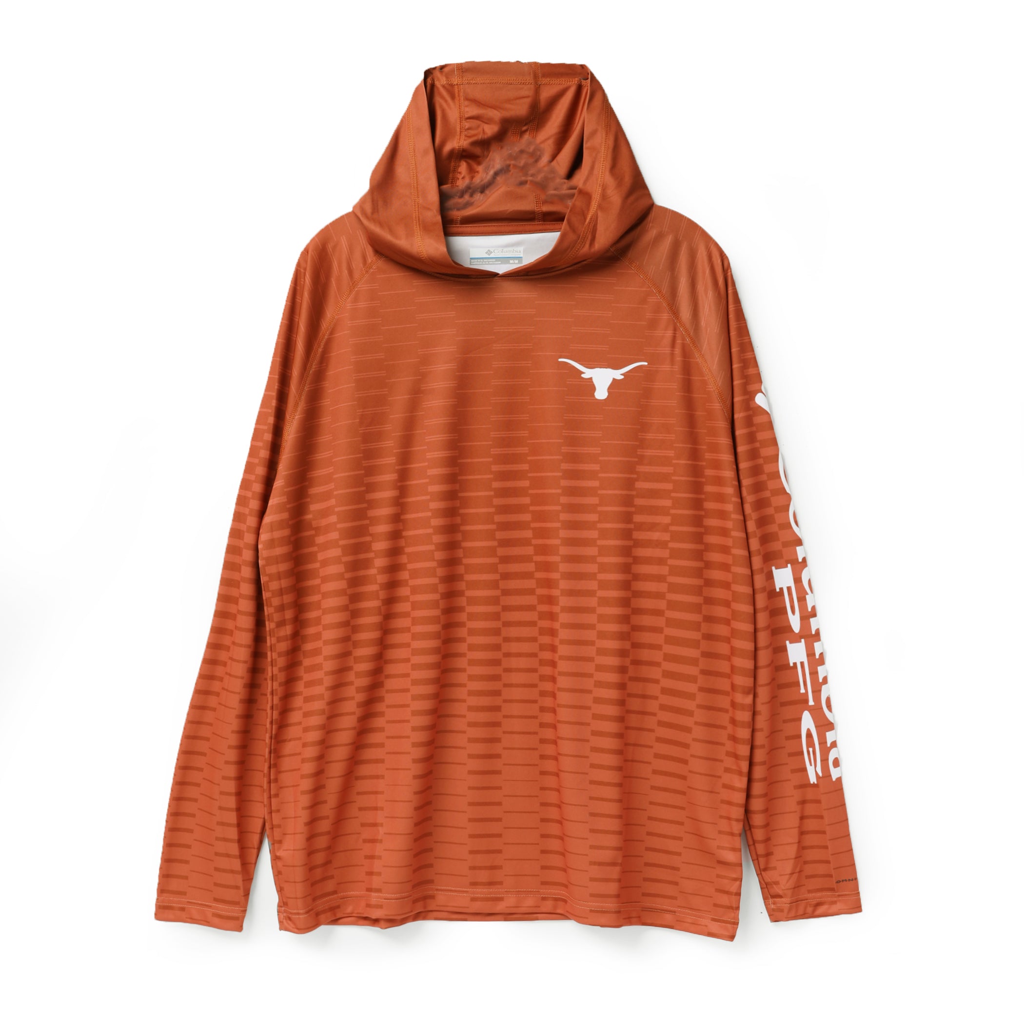 Columbia Texas Longhorns Super Terminal Tackle Lined Hoodie Top