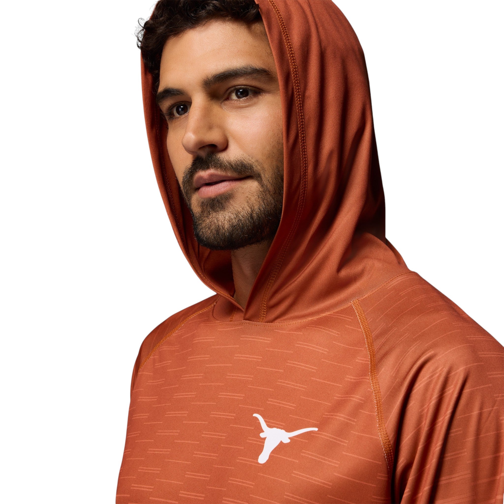 Columbia Texas Longhorns Super Terminal Tackle Lined Hoodie Top