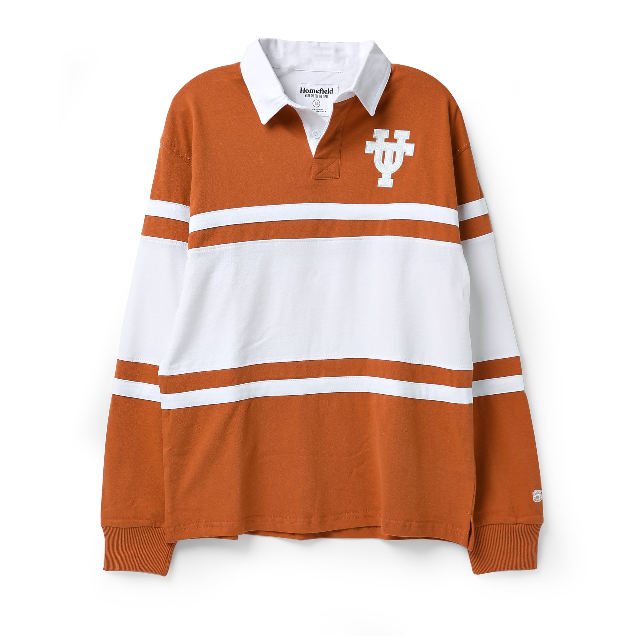 Homefield Texas Longhorns Premium UT Interlock Rugby Top