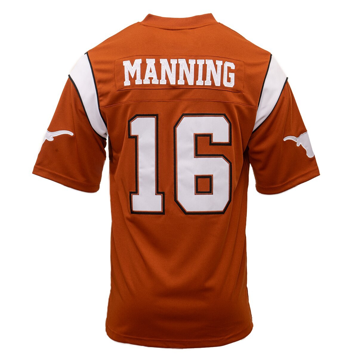 Texas Longhorns NIL Manning 16 Burnt Orange Football Jersey