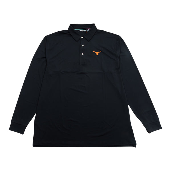 Forty Acres Texas Longhorns Ecotec Long Sleeve Polo | University Co-op