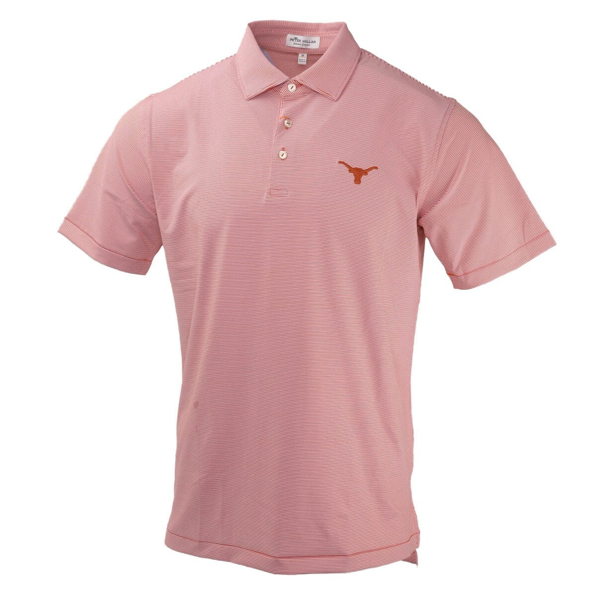 Peter Millar Texas Longhorns Jubilee Stripe Performance Polo