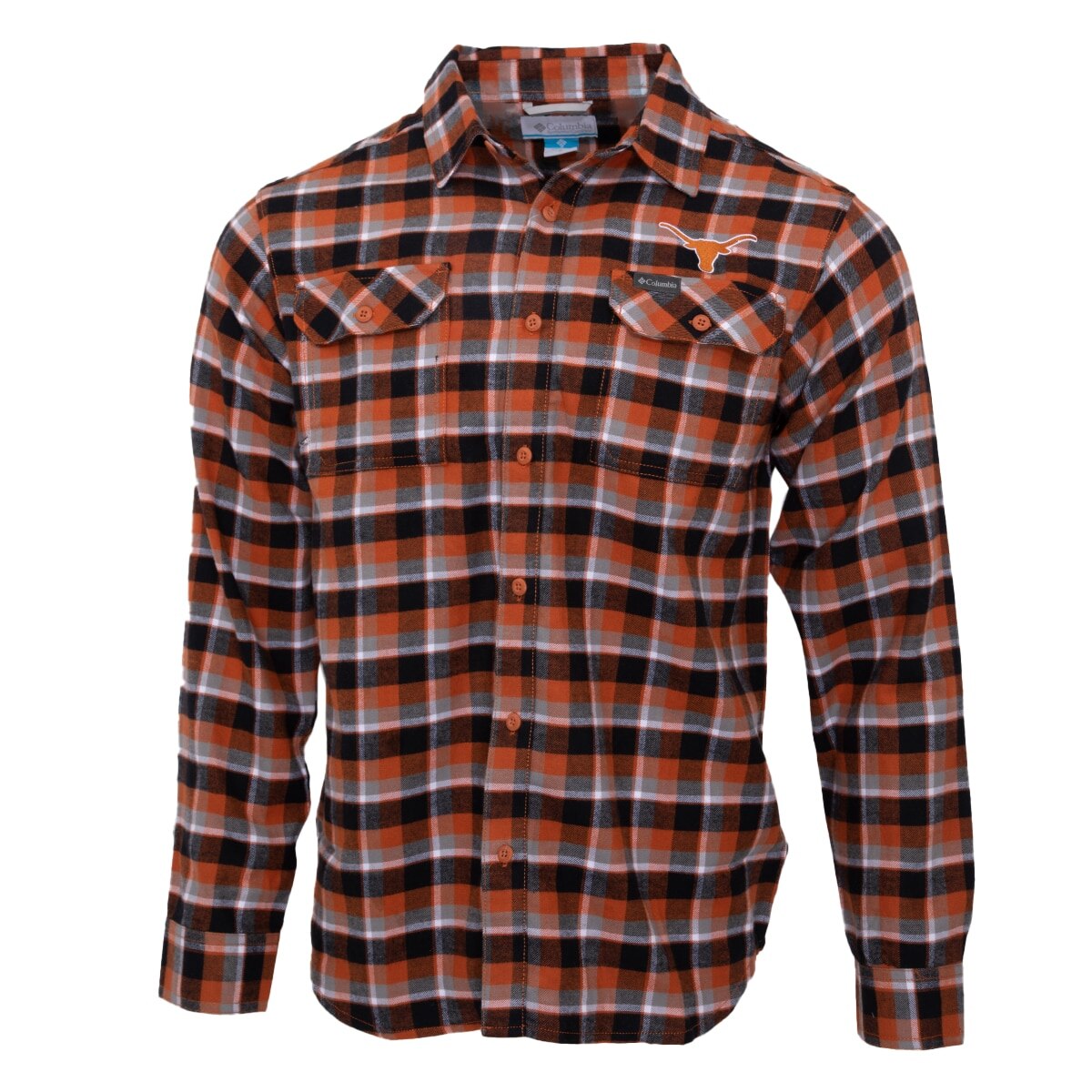 Columbia Texas Longhorns Flare Gun Stretch Flannel Shirt
