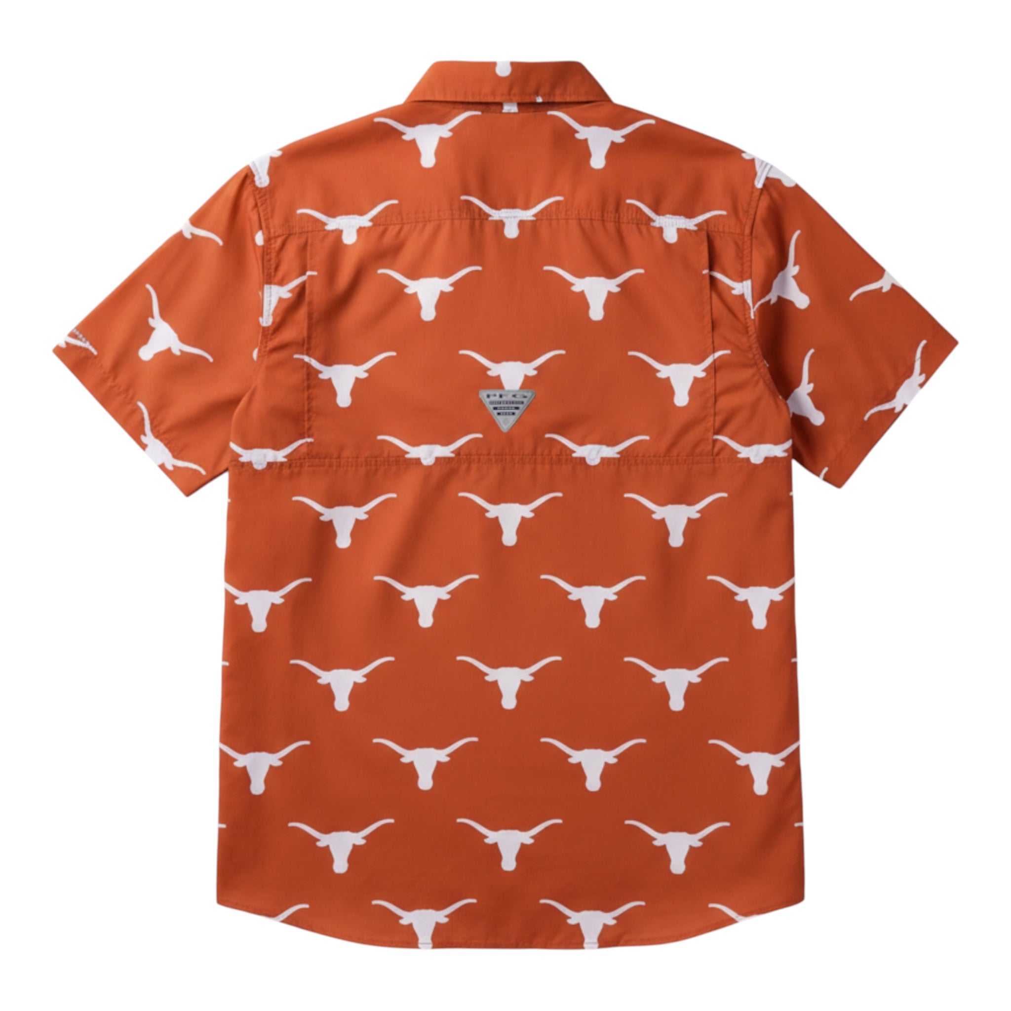 Columbia Texas Longhorns Super Slack Tide Logo Print Shirt