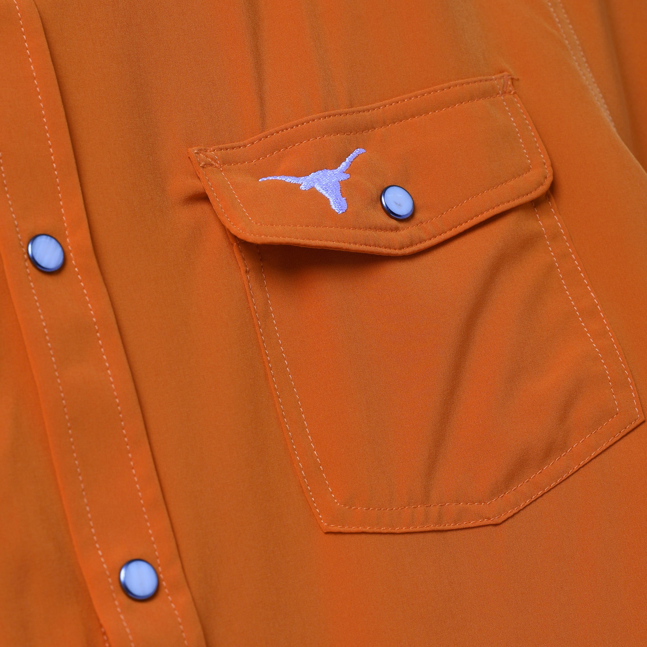 Texas Longhorns Longmont Performance Western Short Sleeve Dress Shirt