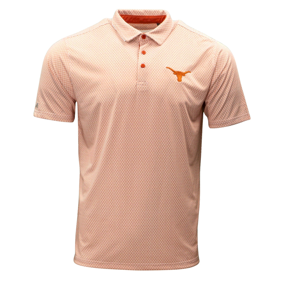 Antigua Texas Longhorns Blocked Intersect Polo