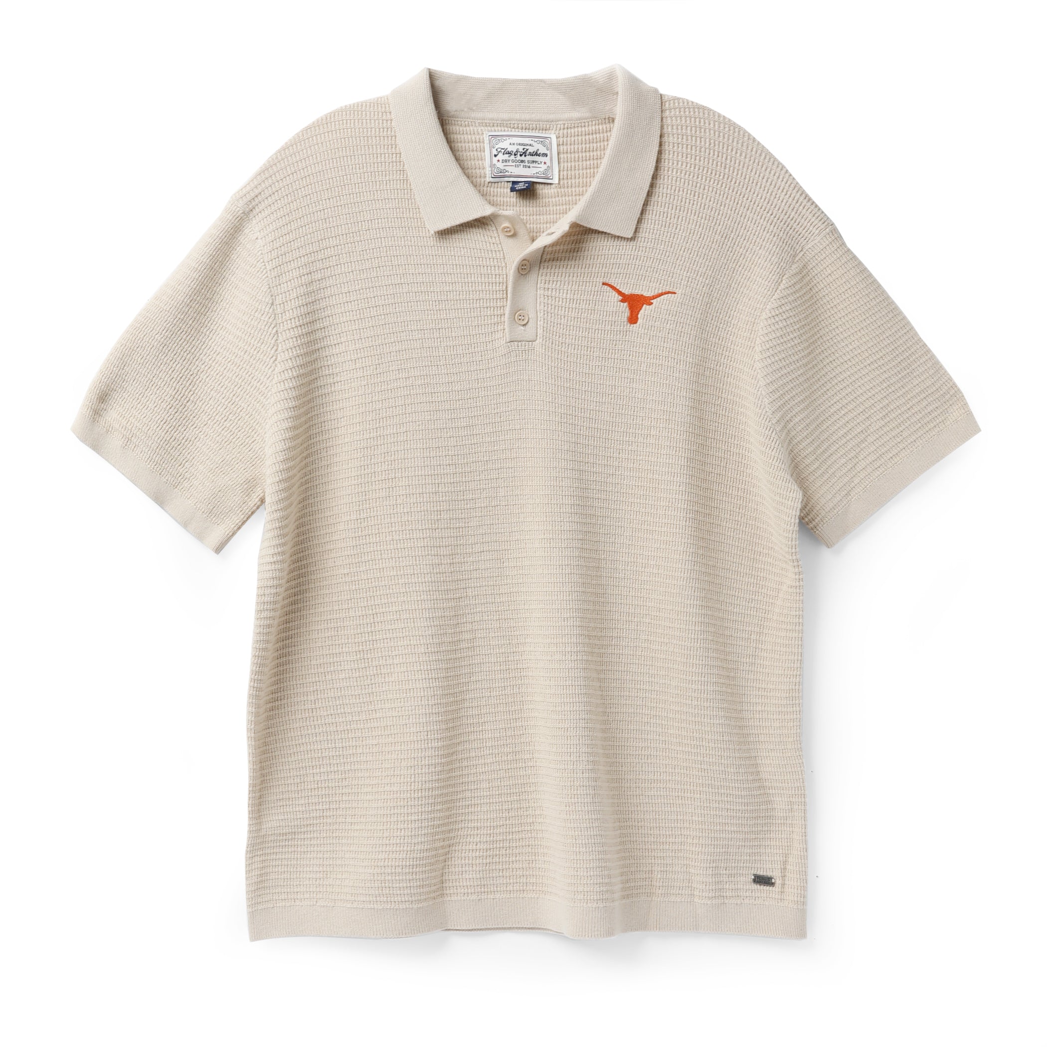 Texas Longhorns Donelly Short Sleeve Sweater Polo