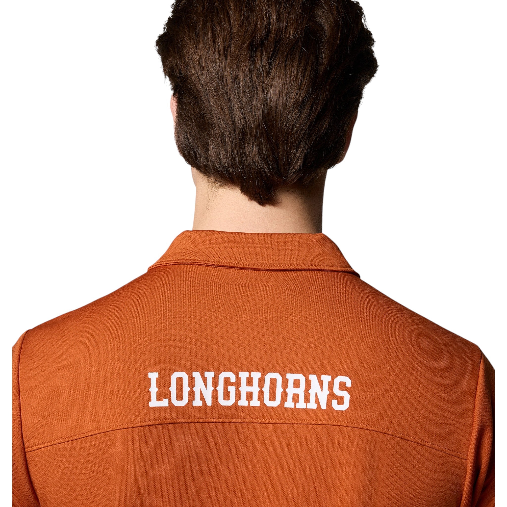 Columbia Texas Longhorns Fair Catch Polo Burnt Orange