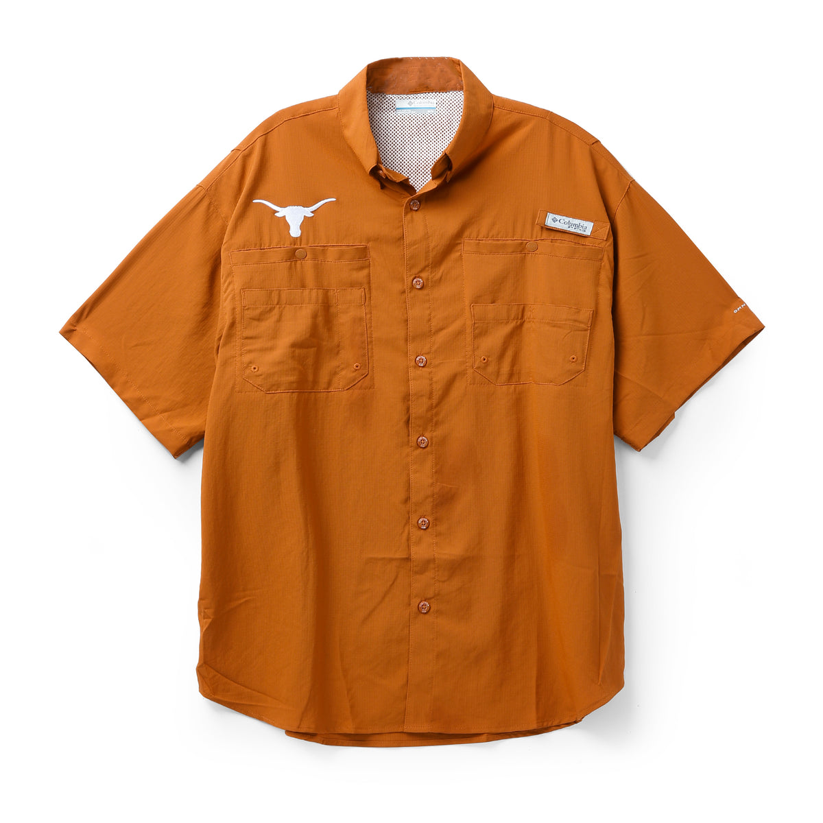 Columbia Longhorns Tamiami Fishing Shirt